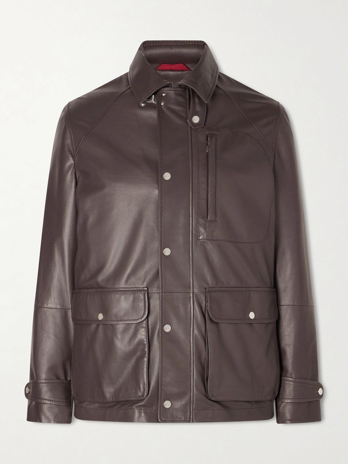 Brunello Cucinelli Leather Jacketen