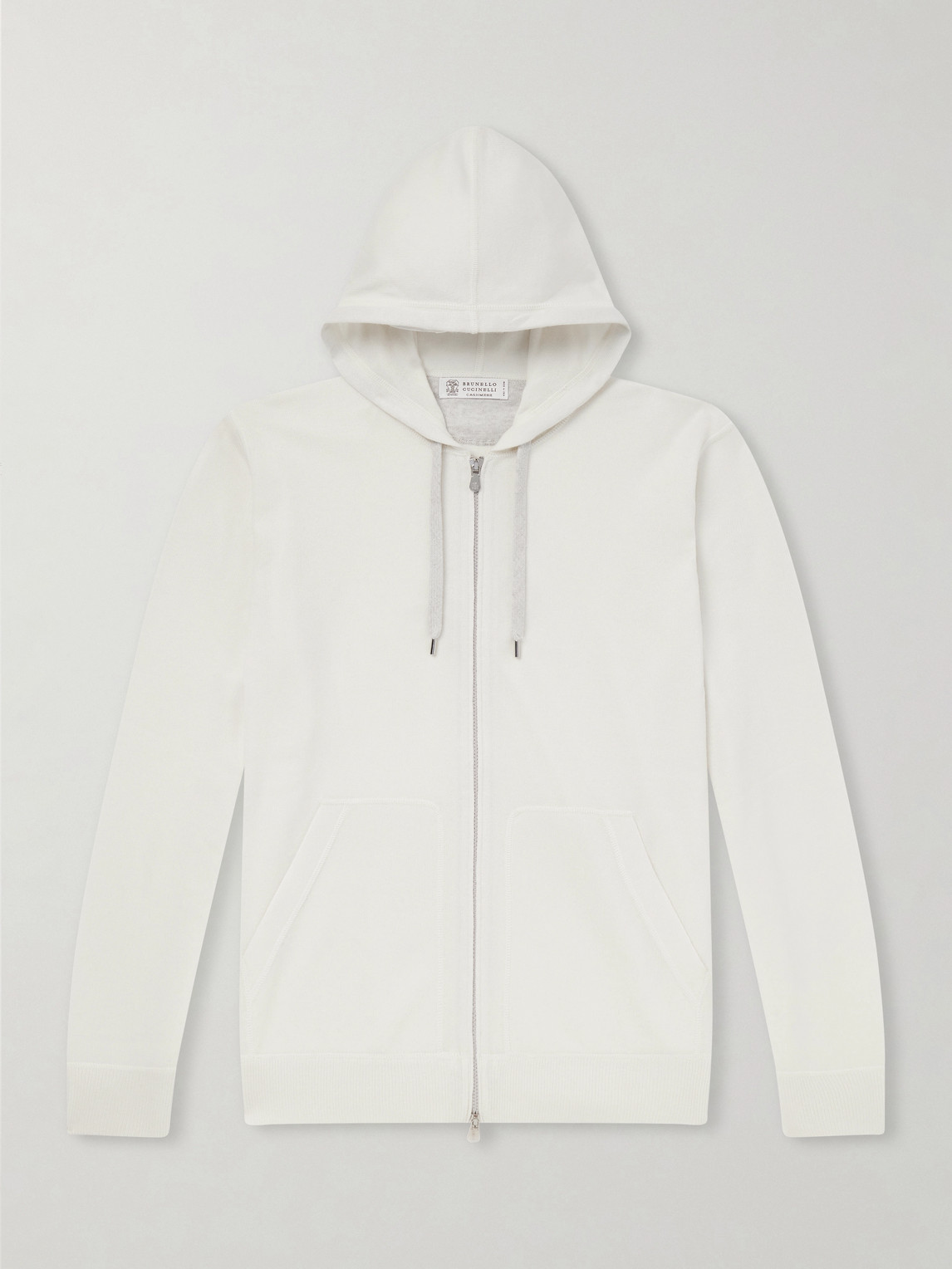 Brunello Cucinelli Cashmere Zip-Up Hoodie - Men
