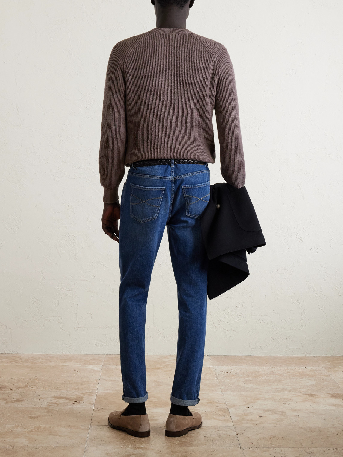 Ribbed Cotton Sweater