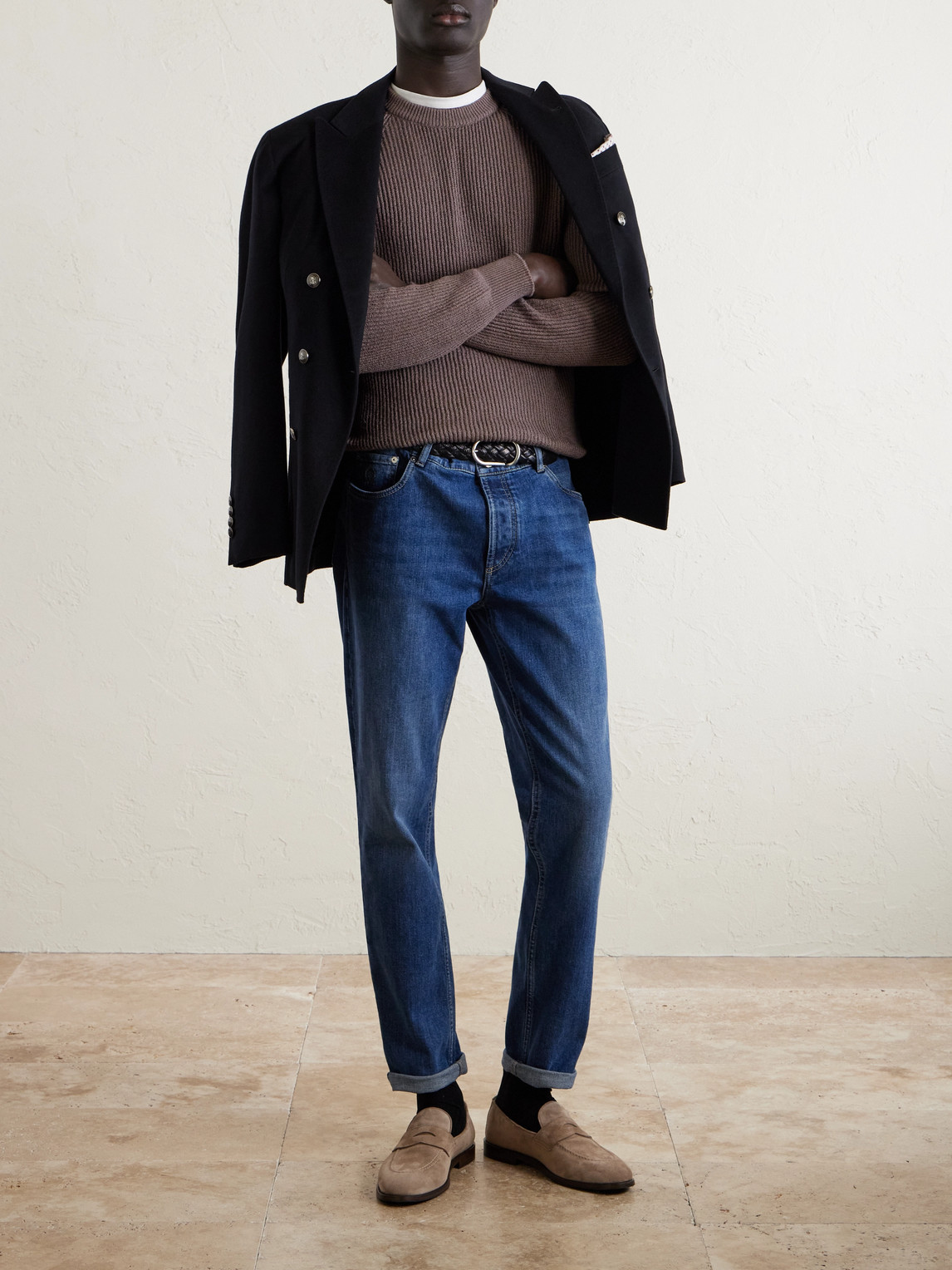 Ribbed Cotton Sweater