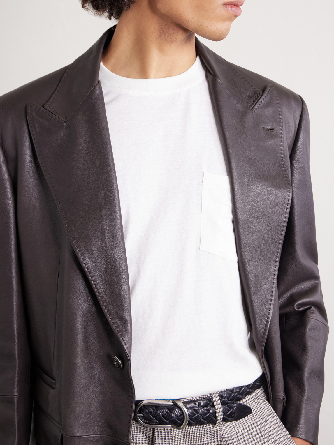 And Cotton-Blend T-Shirt