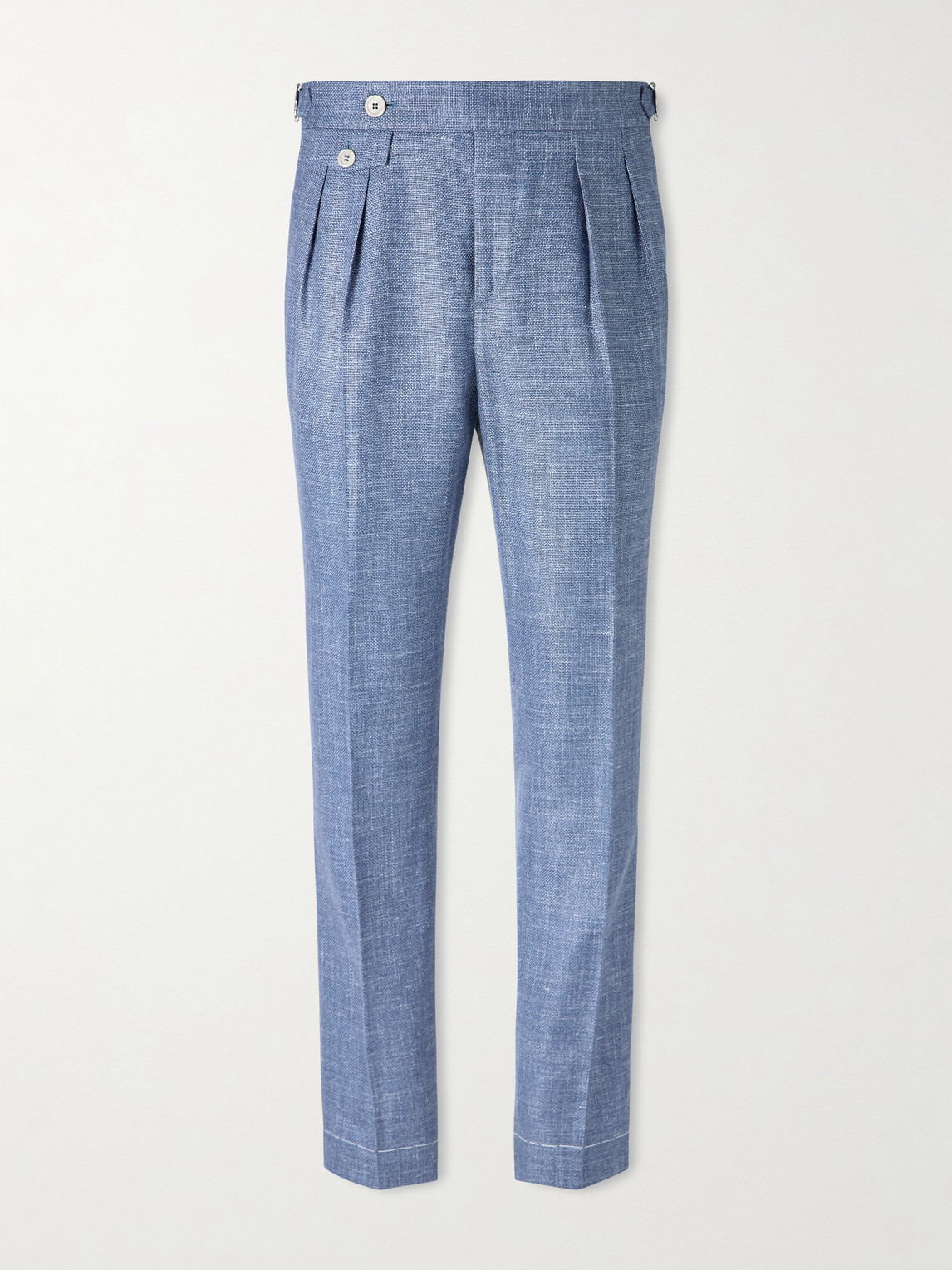 Brunello Cucinelli Straight-Leg Virgin Wool-Blend Suit Trousers - Men