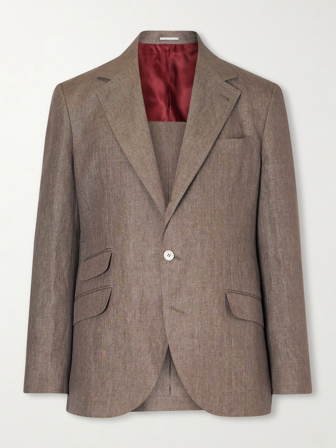 Brunello Cucinelli Linen Suit Jacket - Men