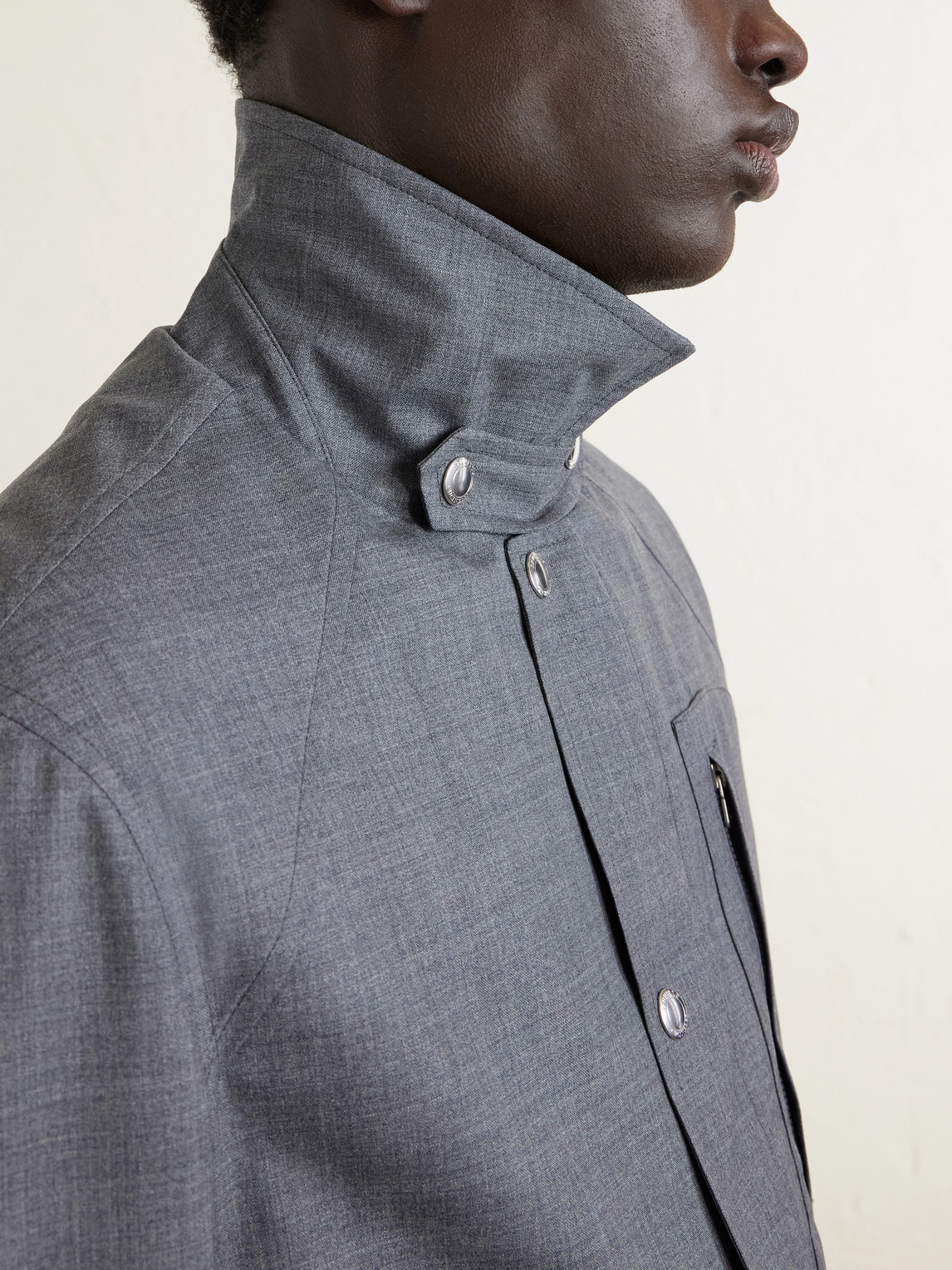 Virgin Wool Field Jacket