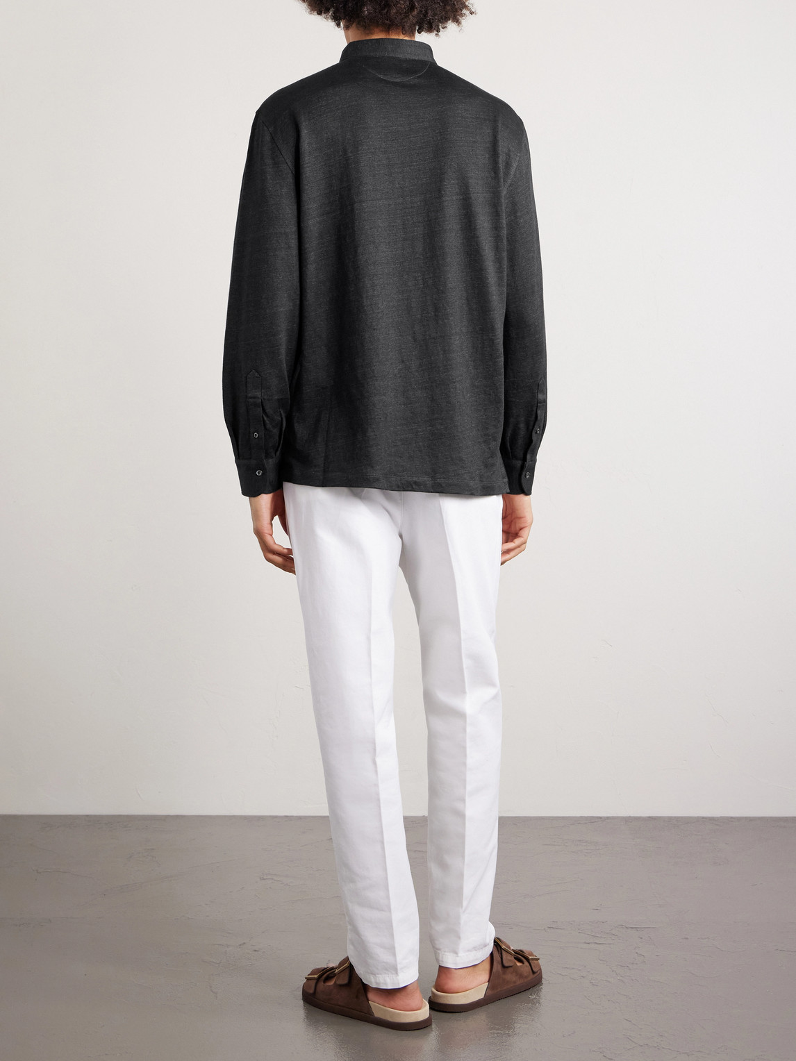Linen And Cotton-Blend Shirt