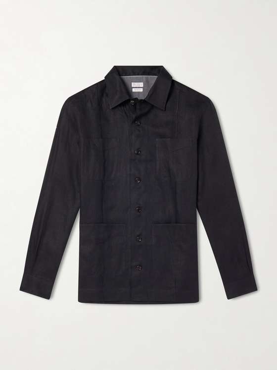 Brunellocucinelli Linen Overshirt