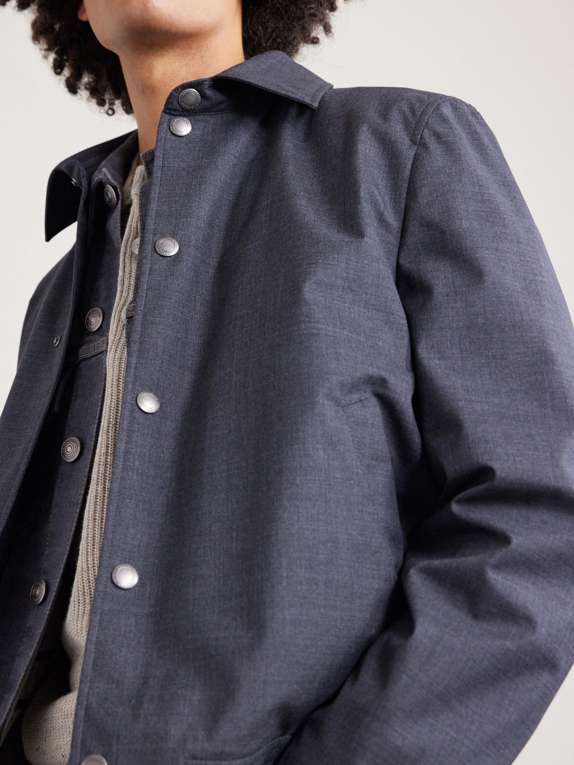 Virgin Wool Blouson Jacket