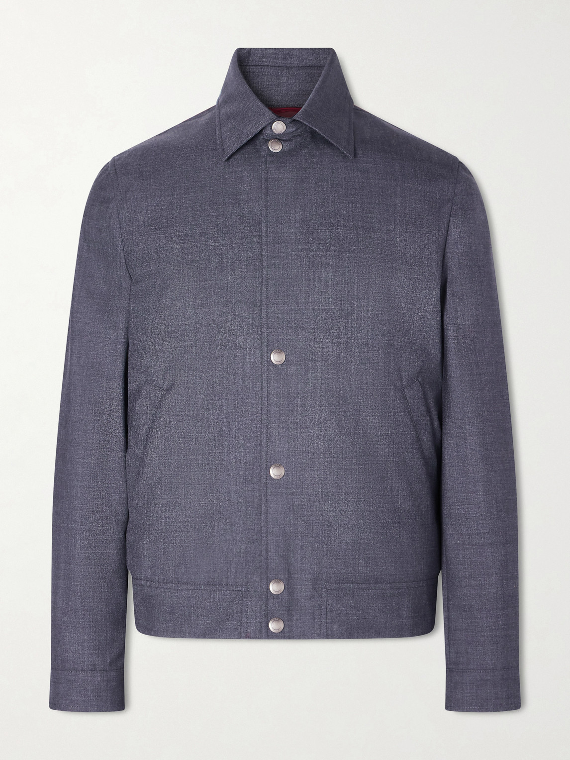 Brunello Cucinelli Virgin Wool Blouson Jacket - Men