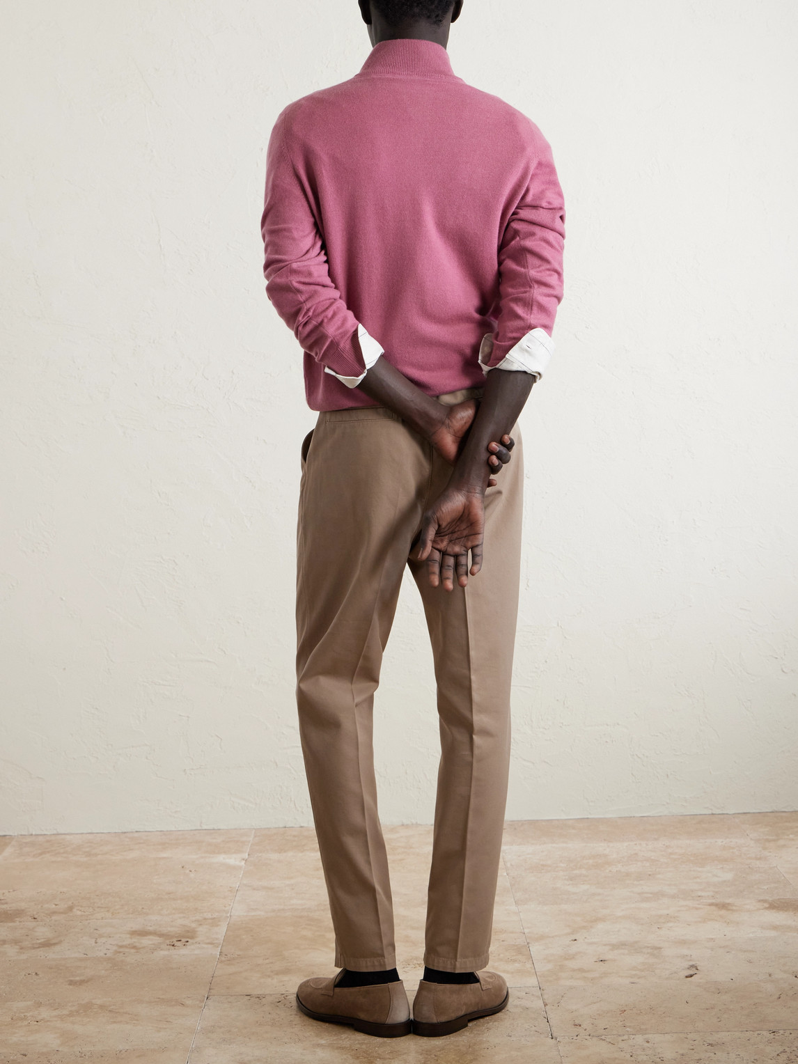 Cashmere Half-Zip Sweater