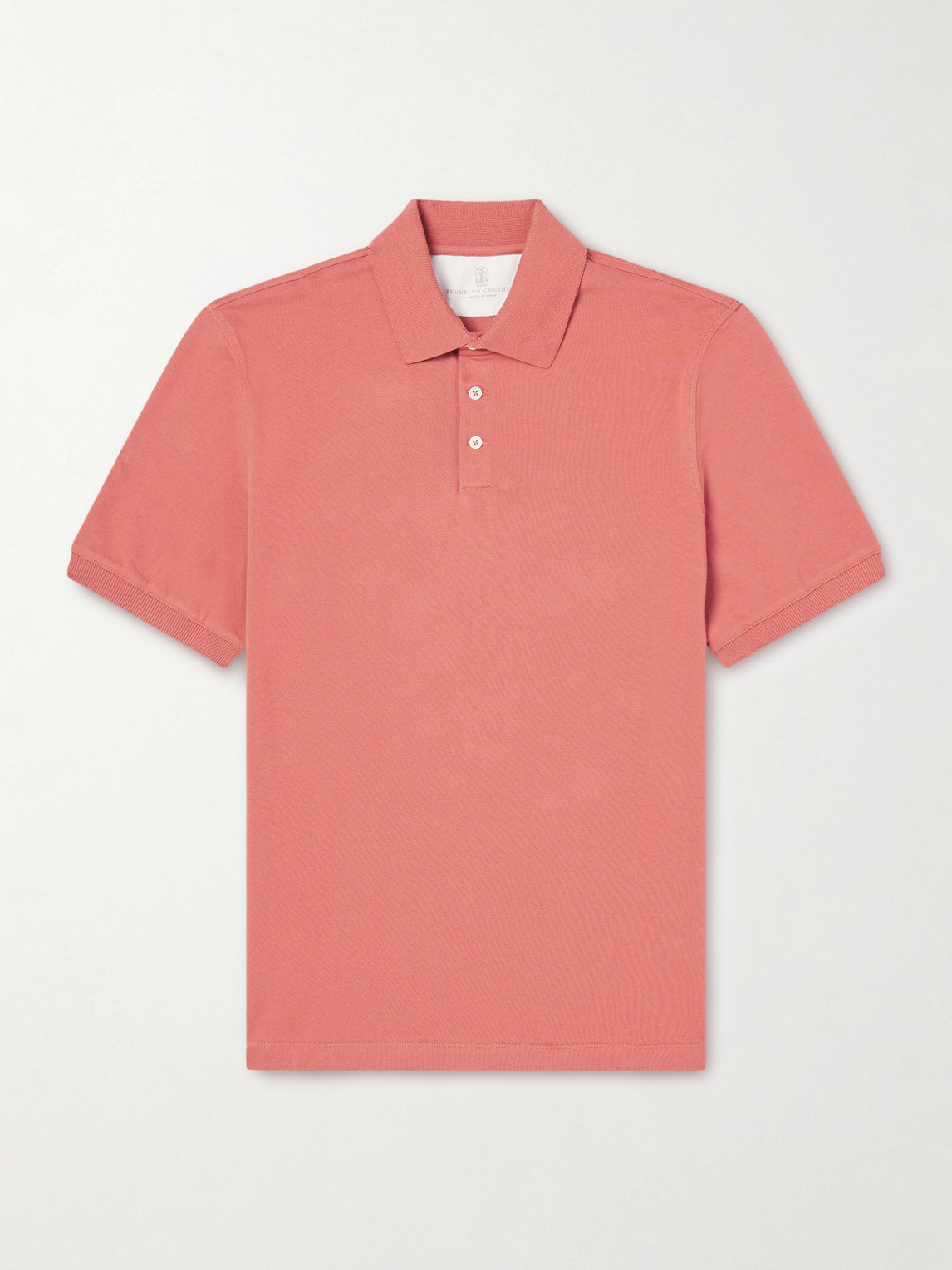 Brunello Cucinelli – Slim-Fit Cotton-Piqué Polo Shirt