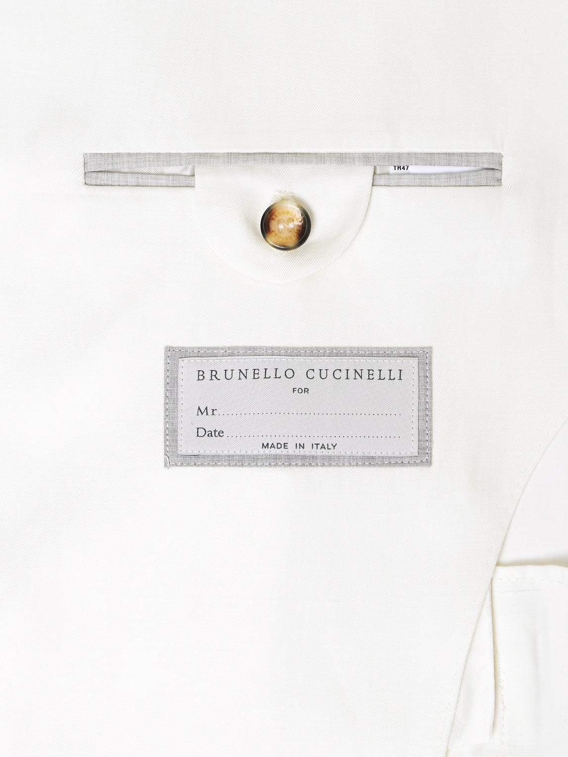Double-Breasted Silk And Linen-Blend Blazer