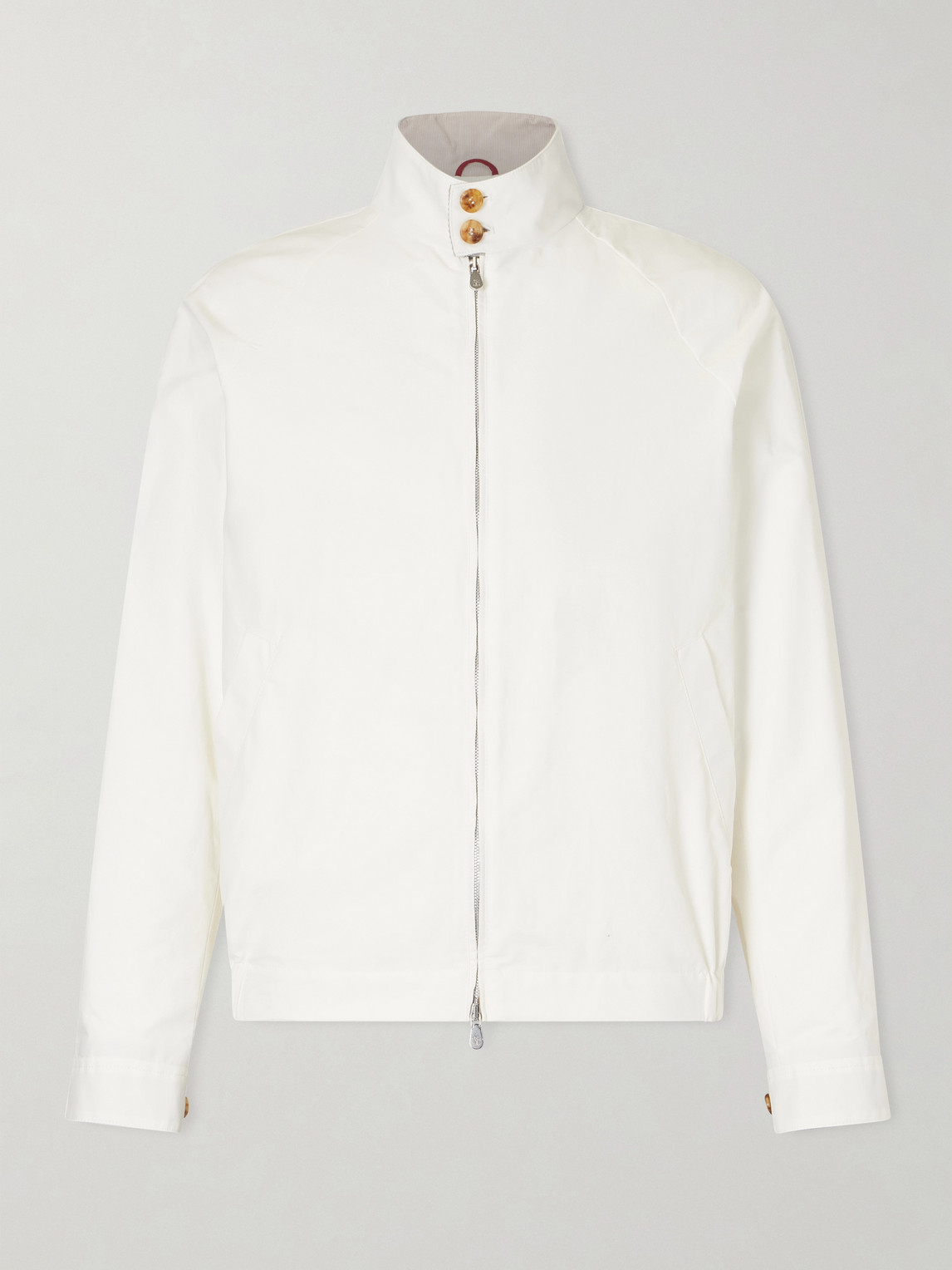 Brunello Cucinelli Cotton-Blend Harrington Jacket - Men