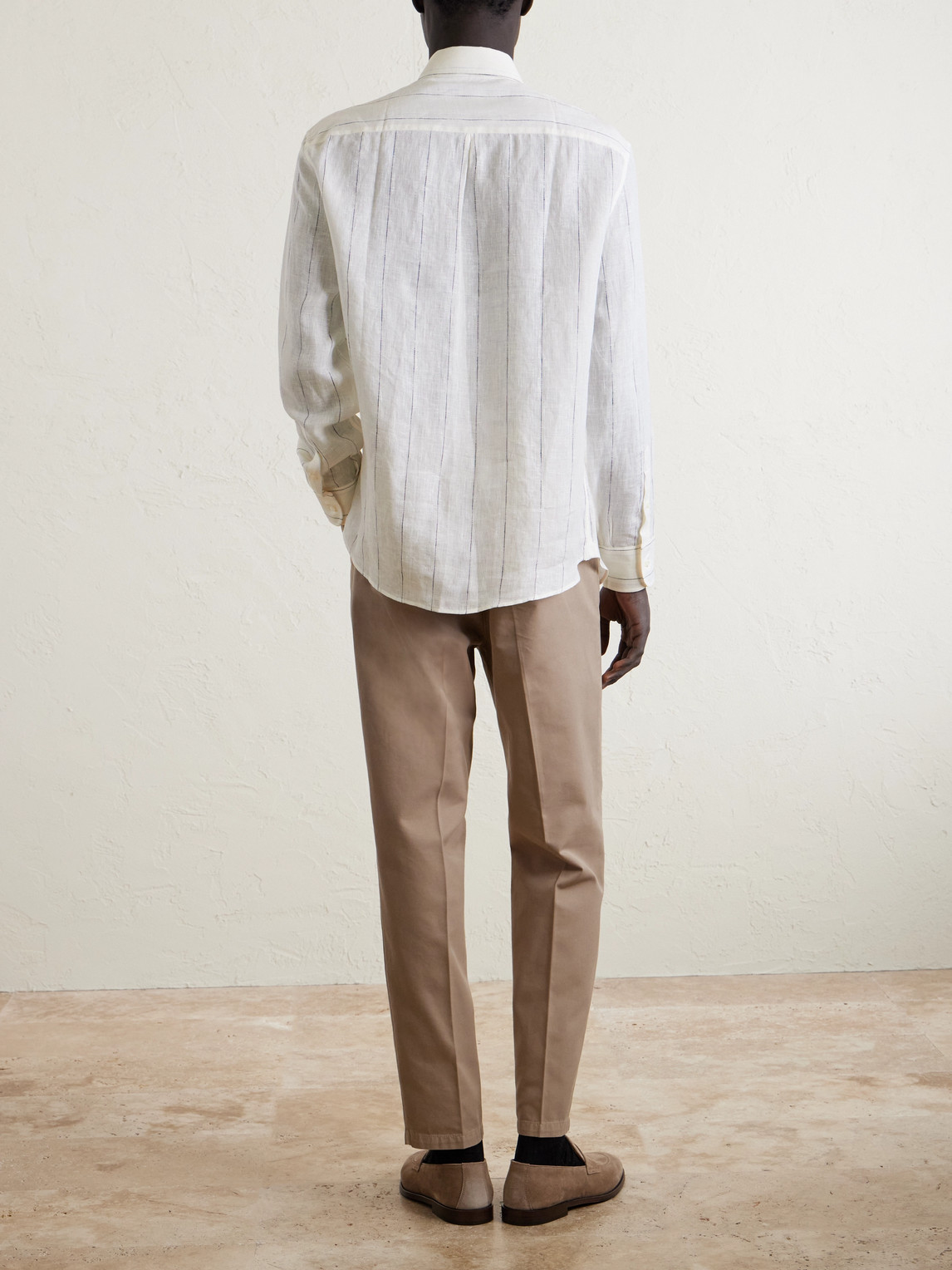 Pinstriped Linen