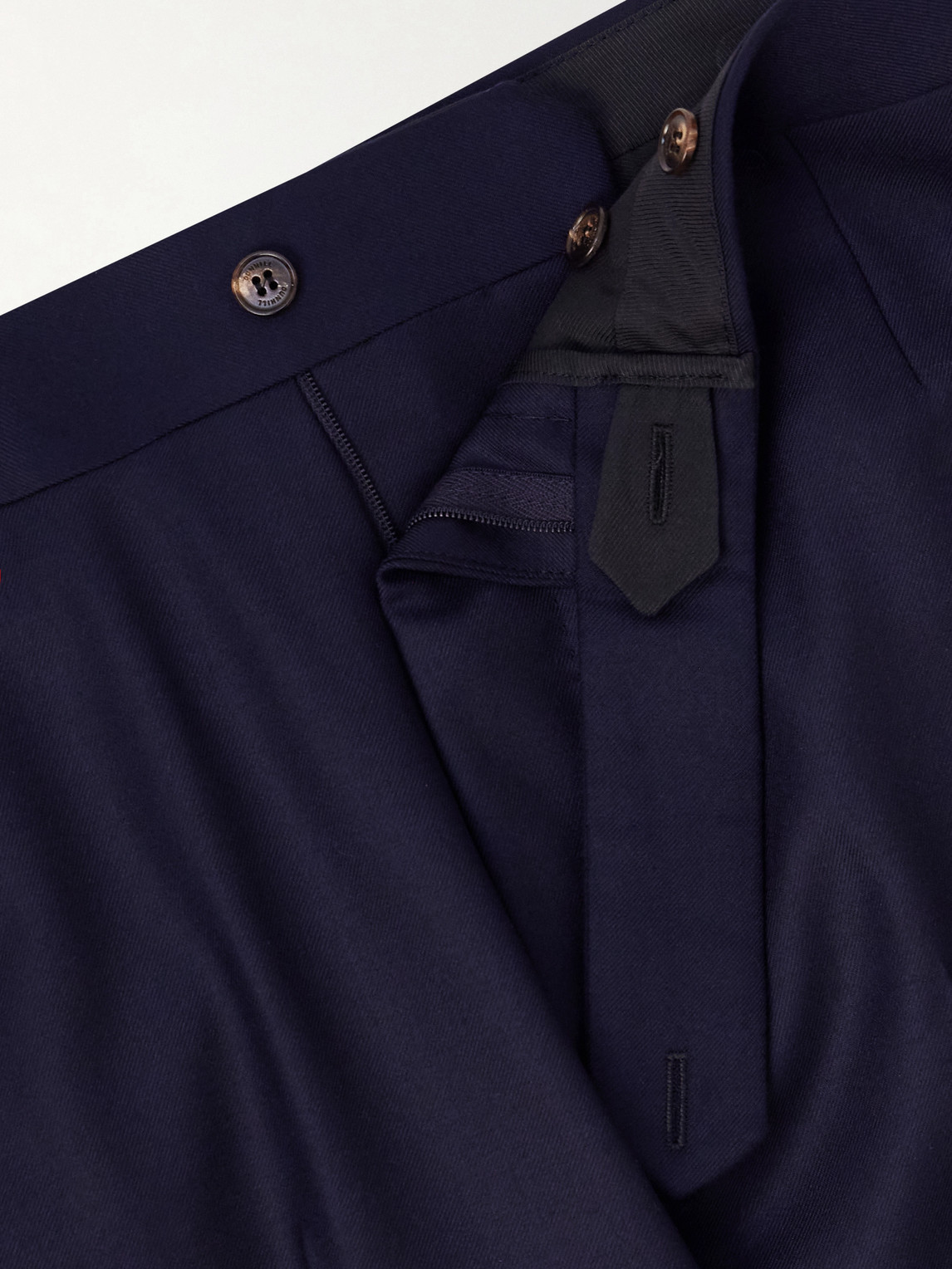 Tapered Wool Trousers