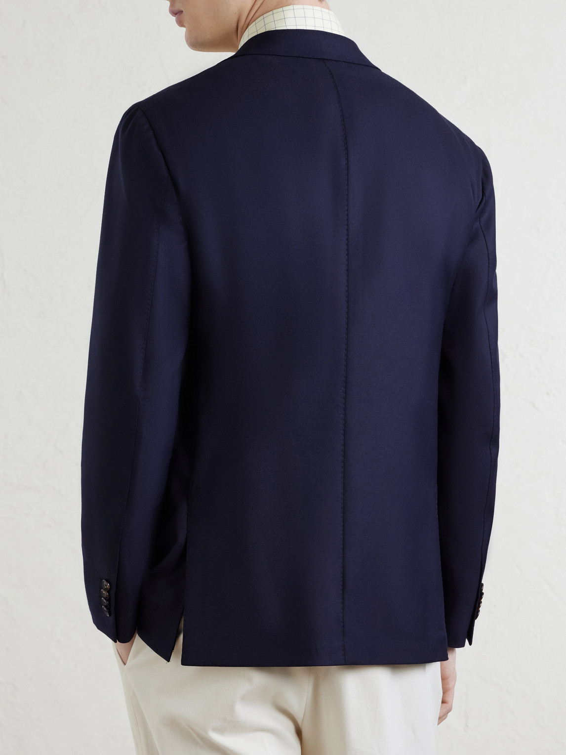  Dunhill - Cavendish 170s Wool Blazer - Men - Blue - It 46 