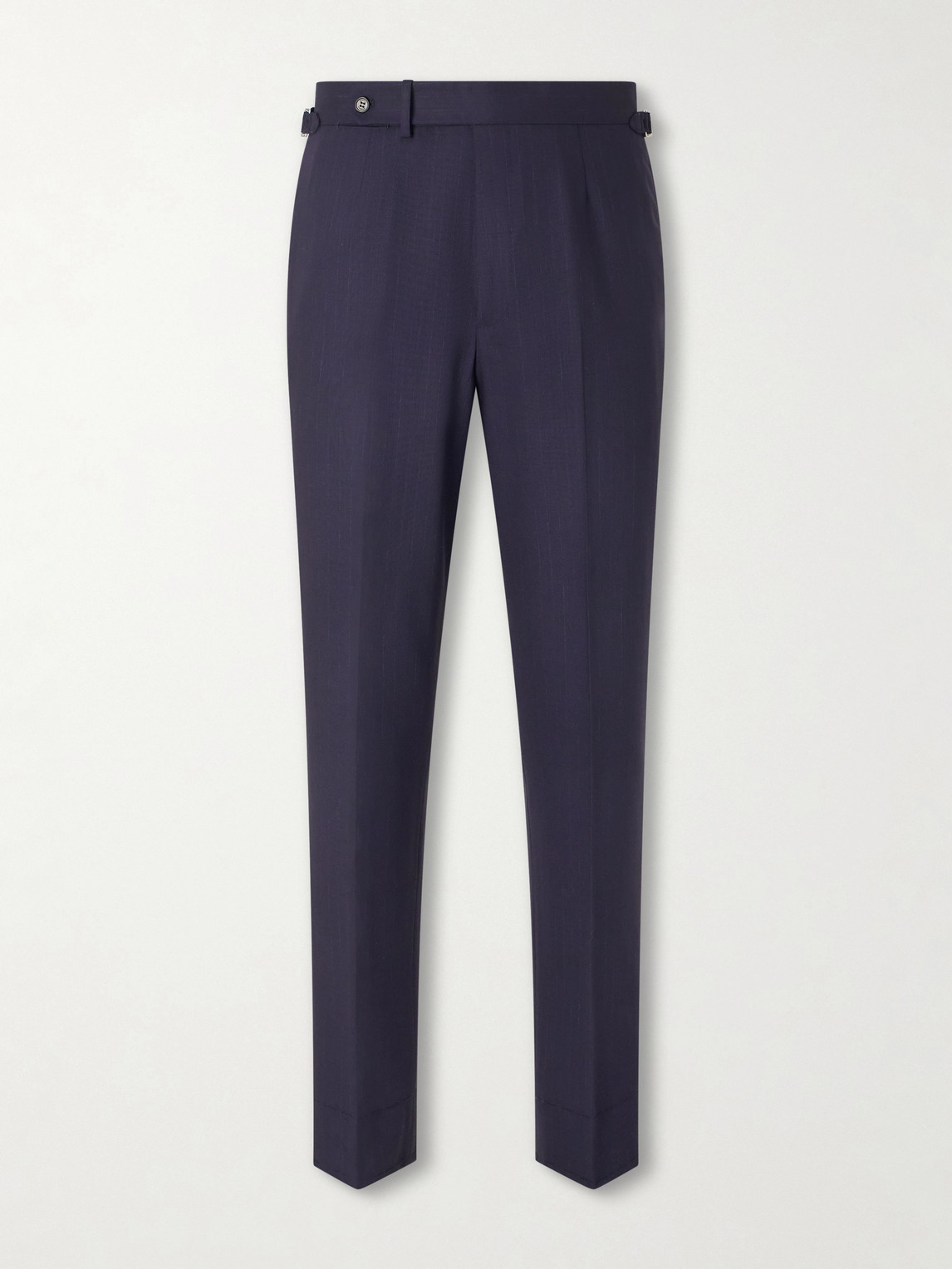 Dunhill – Straight-Leg Pinstriped Wool Suit Trousers