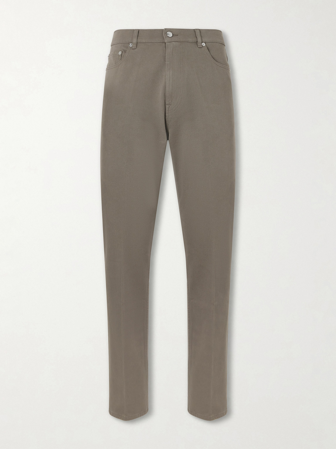 dunhill Tapered Cotton-Blend Twill Trousers UK/US 28