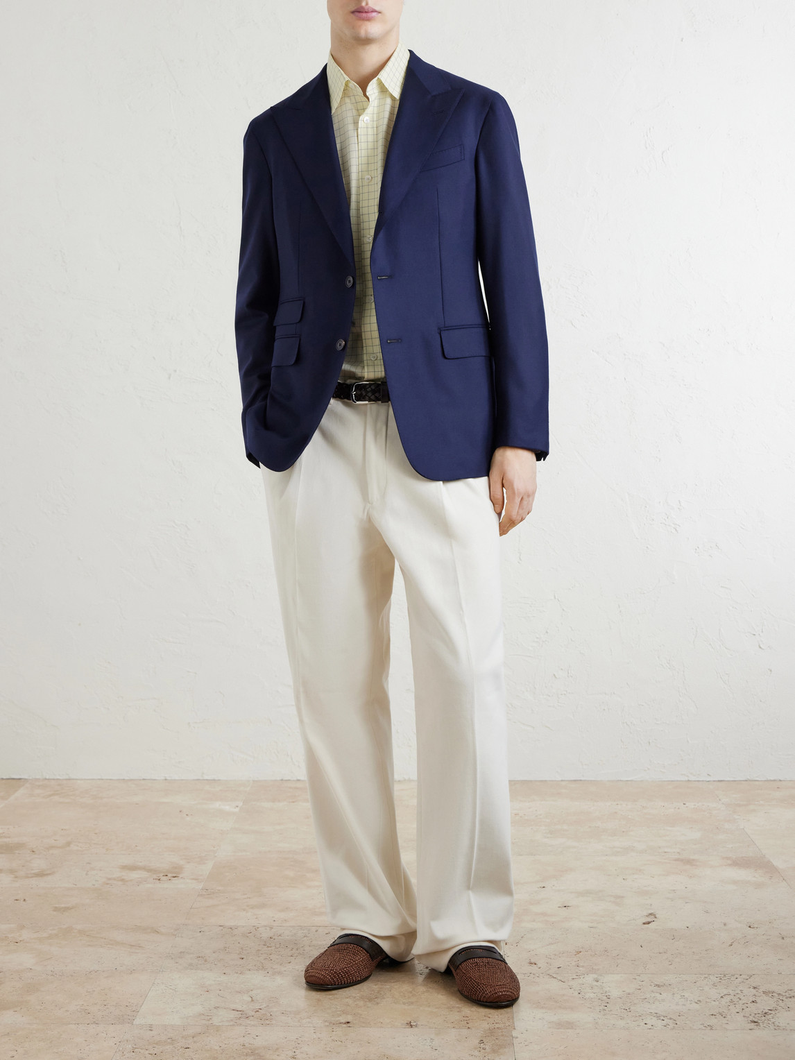 Checked Cotton Shirt