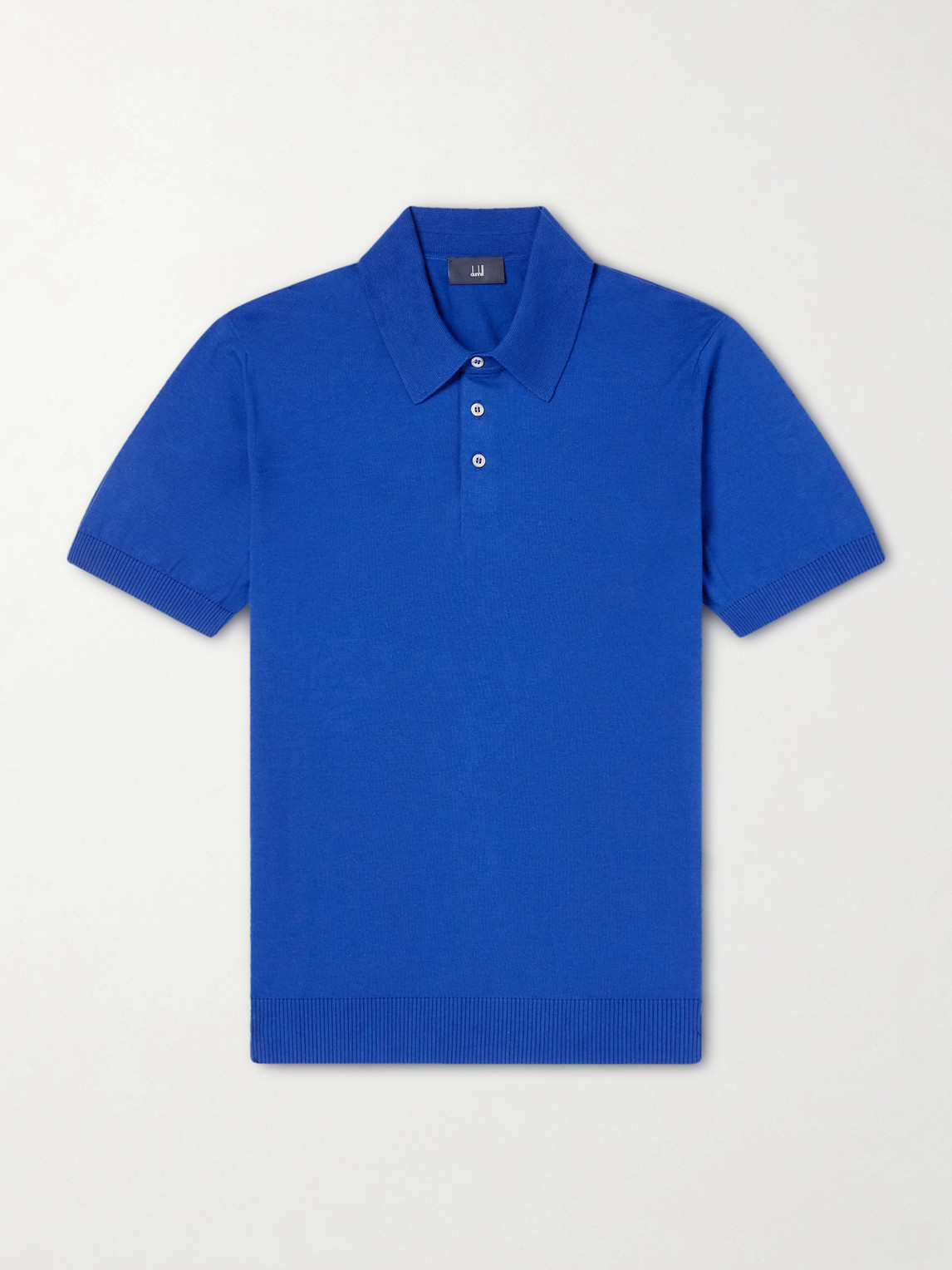 Dunhill – Slim-Fit Cotton and Mulberry Silk-Blend Polo Shirt