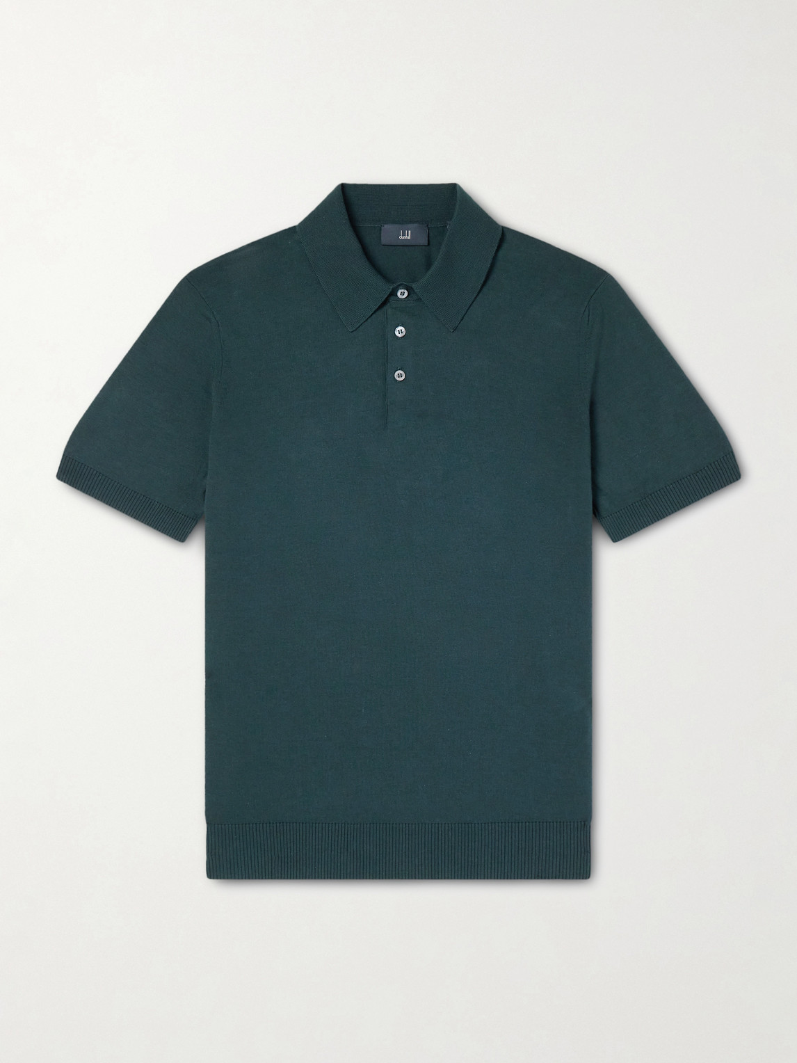 Dunhill – Slim-Fit Cotton and Mulberry Silk-Blend Polo Shirt
