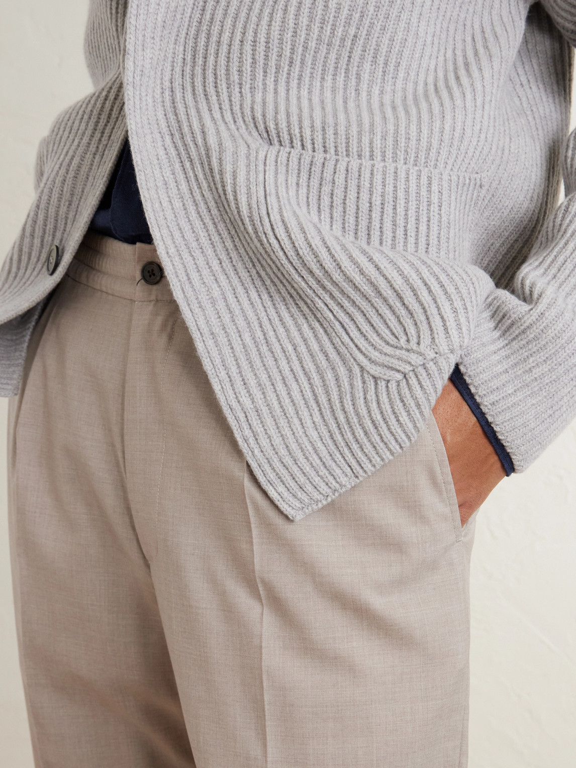 Tapered Super 130S Wool