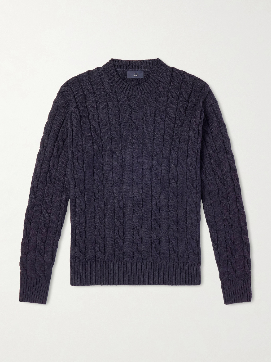 Dunhill – Cable-Knit Cotton Sweater