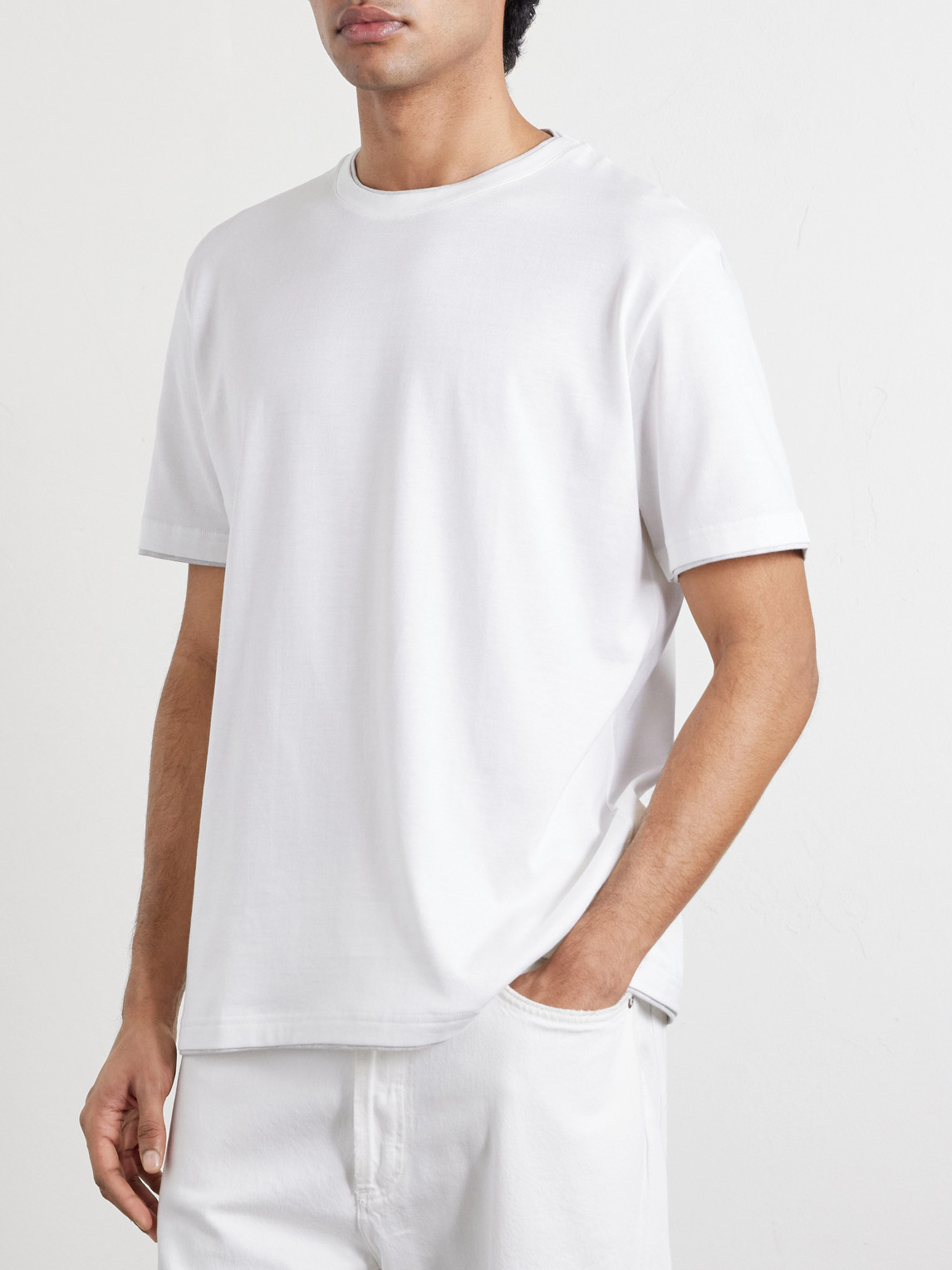 Giza Cotton-Jersey T-Shirt