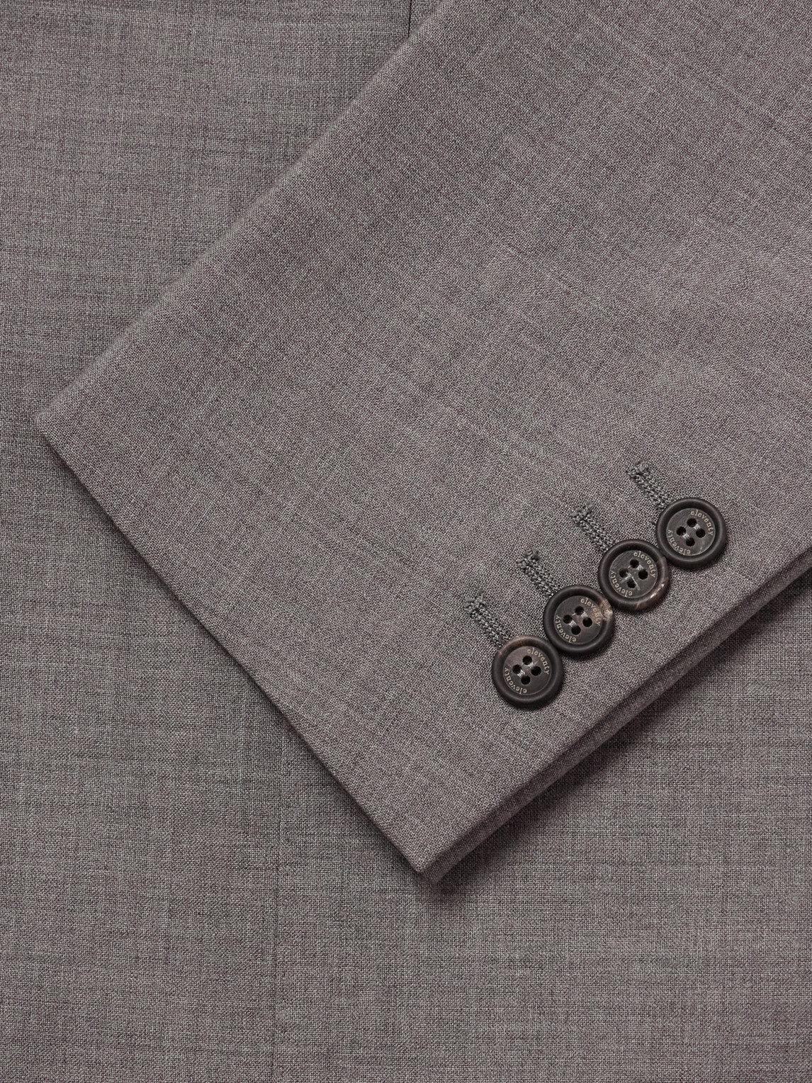 Wool-Blend Suit Jacket
