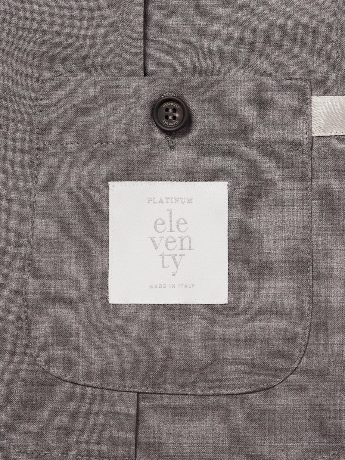 Wool-Blend Suit Jacket