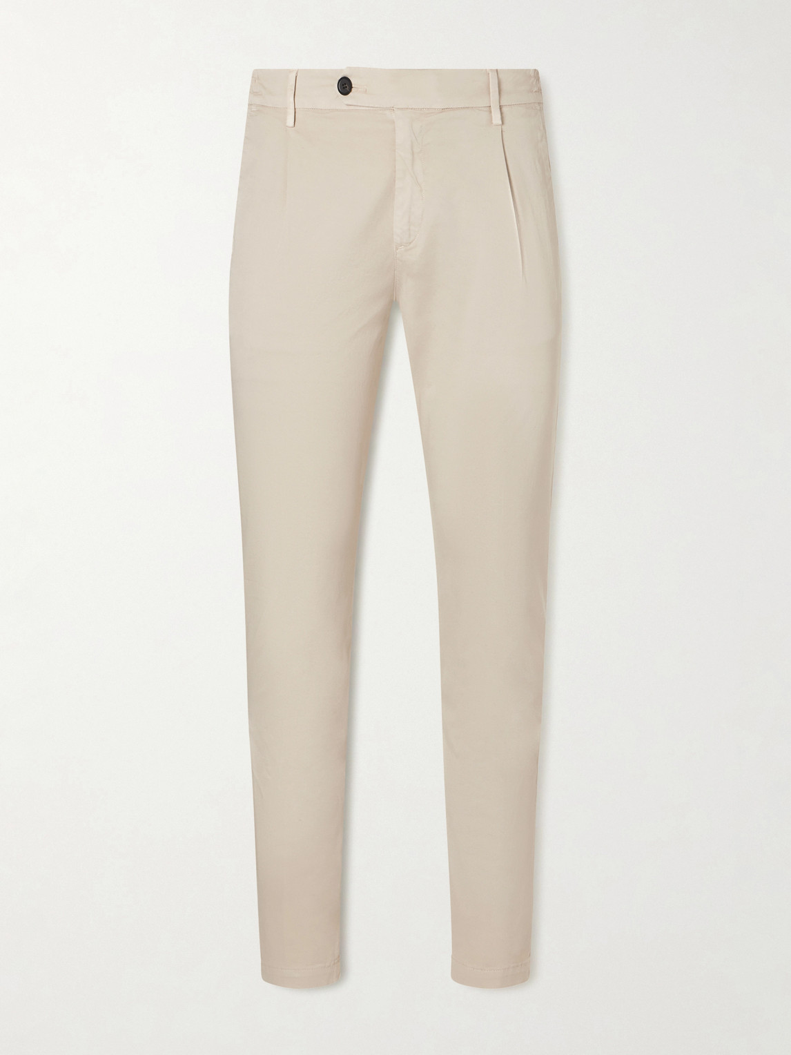 ELEVENTY Slim-Fit Stretch Cotton-Twill Chinos - Men