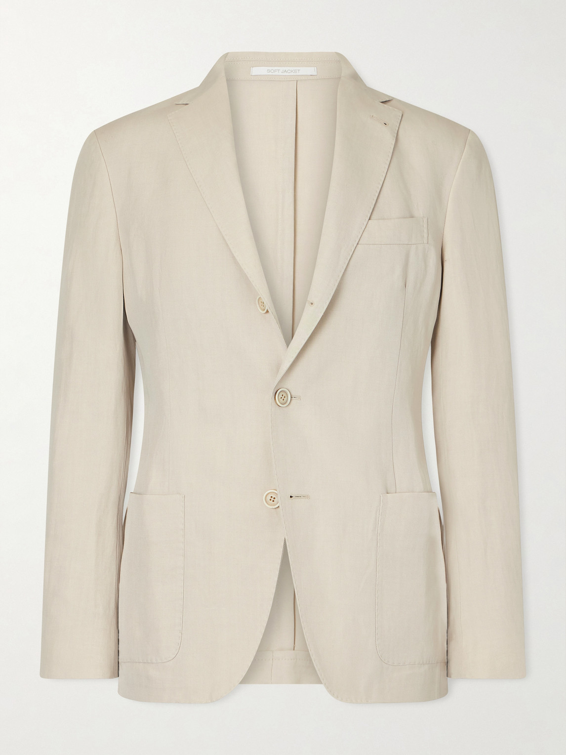 ELEVENTY Lyocell and Linen-Blend Suit Jacket - Men