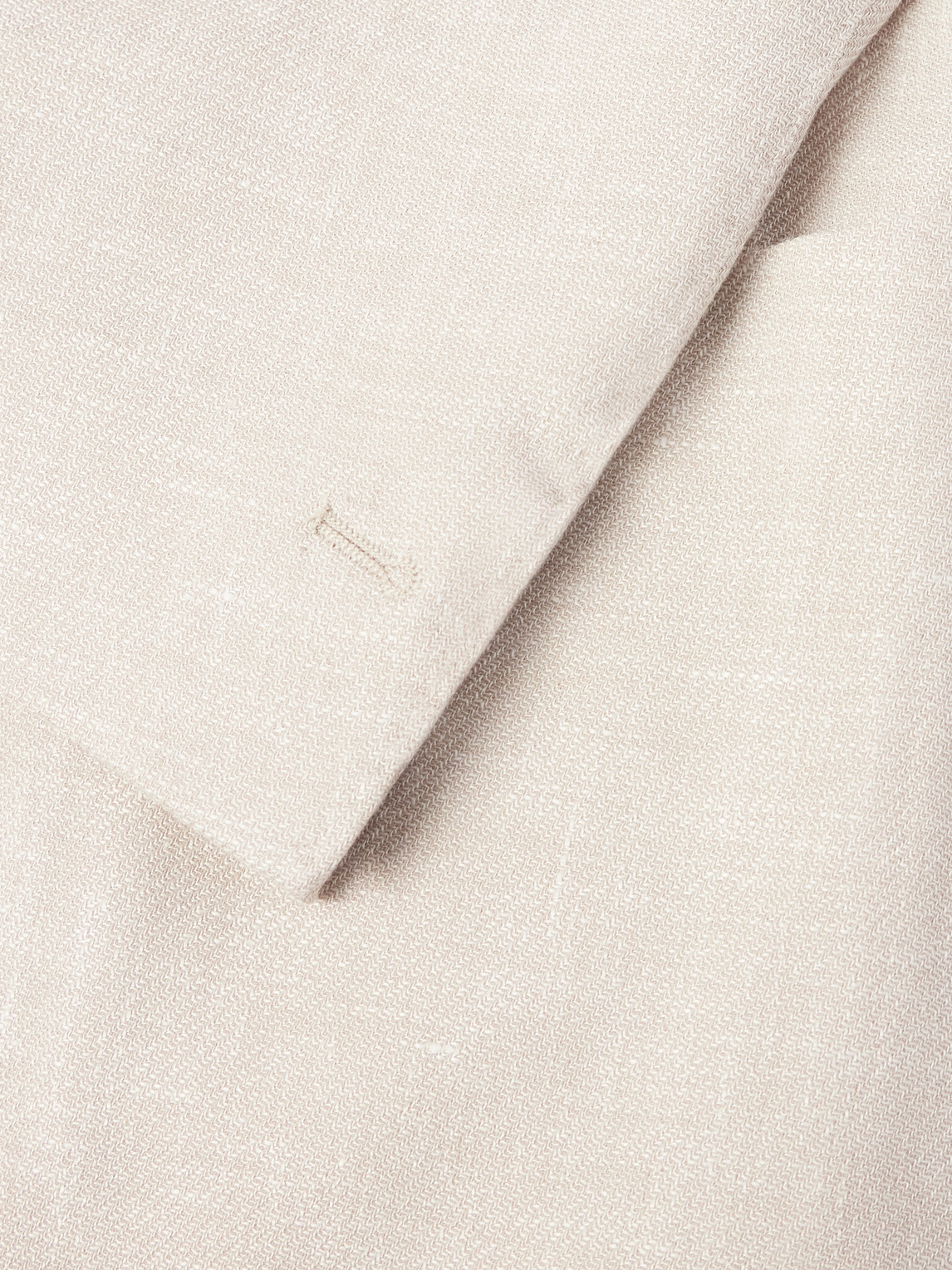 Stretch Linen, Wool And Silk-Blend Suit Jacket