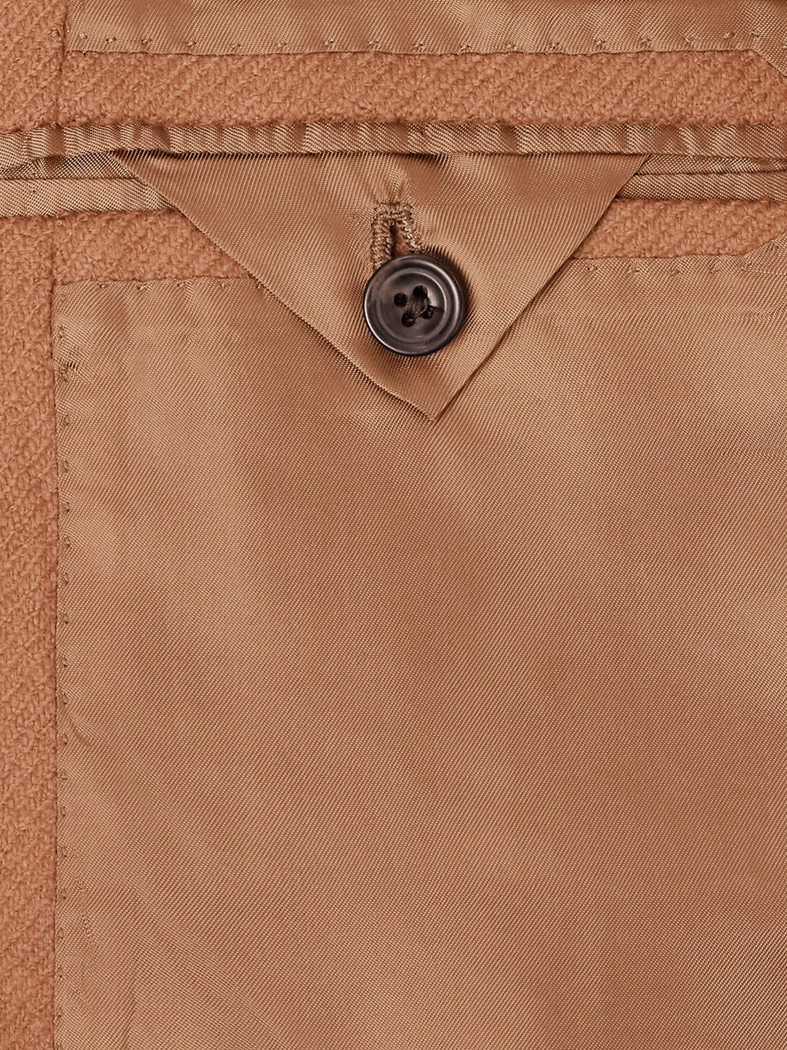 J. Mueser Wool And Cashmere-blend Blazer In Brown