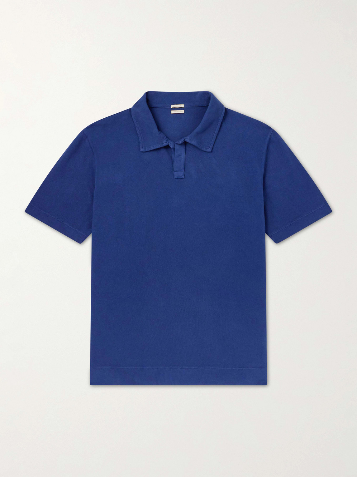 Massimo Alba Aruba Cotton-piqué Polo Shirt In Blue