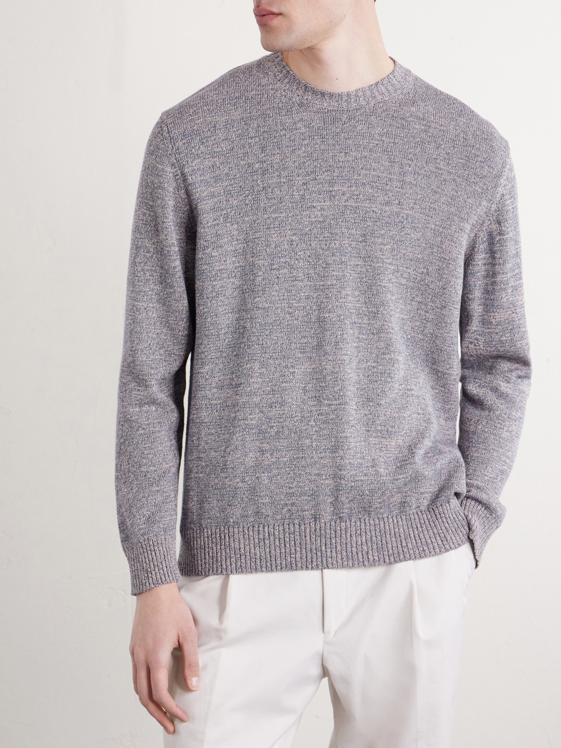  Massimo Alba - Dustin Cotton Sweater - Men - Gray - S 