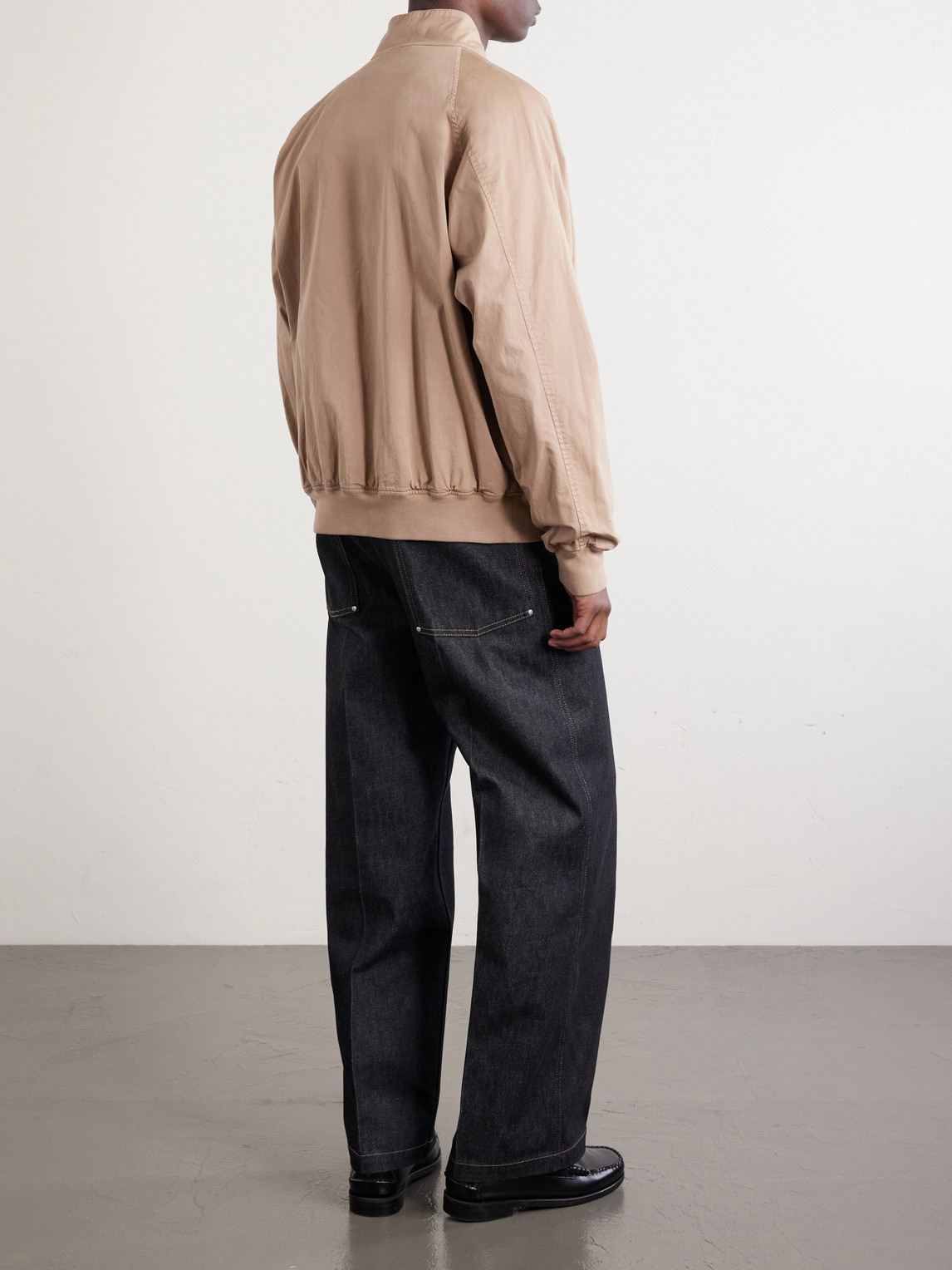  Massimo Alba - Cotton-blend Twill Bomber Jacket - Men - Brown - S 