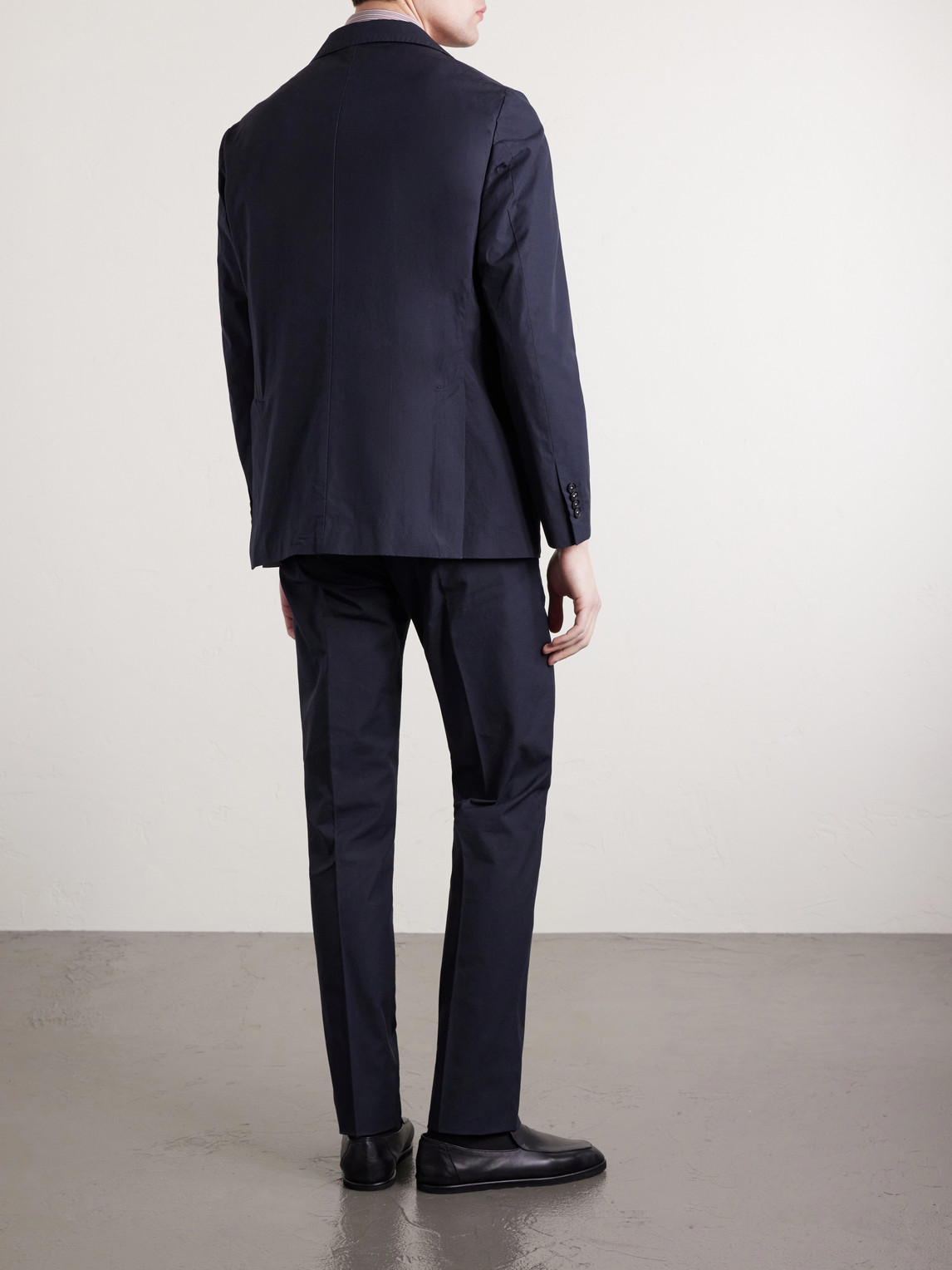  Massimo Alba - Catch2 Cotton Suit Jacket - Men - Blue - It 46 
