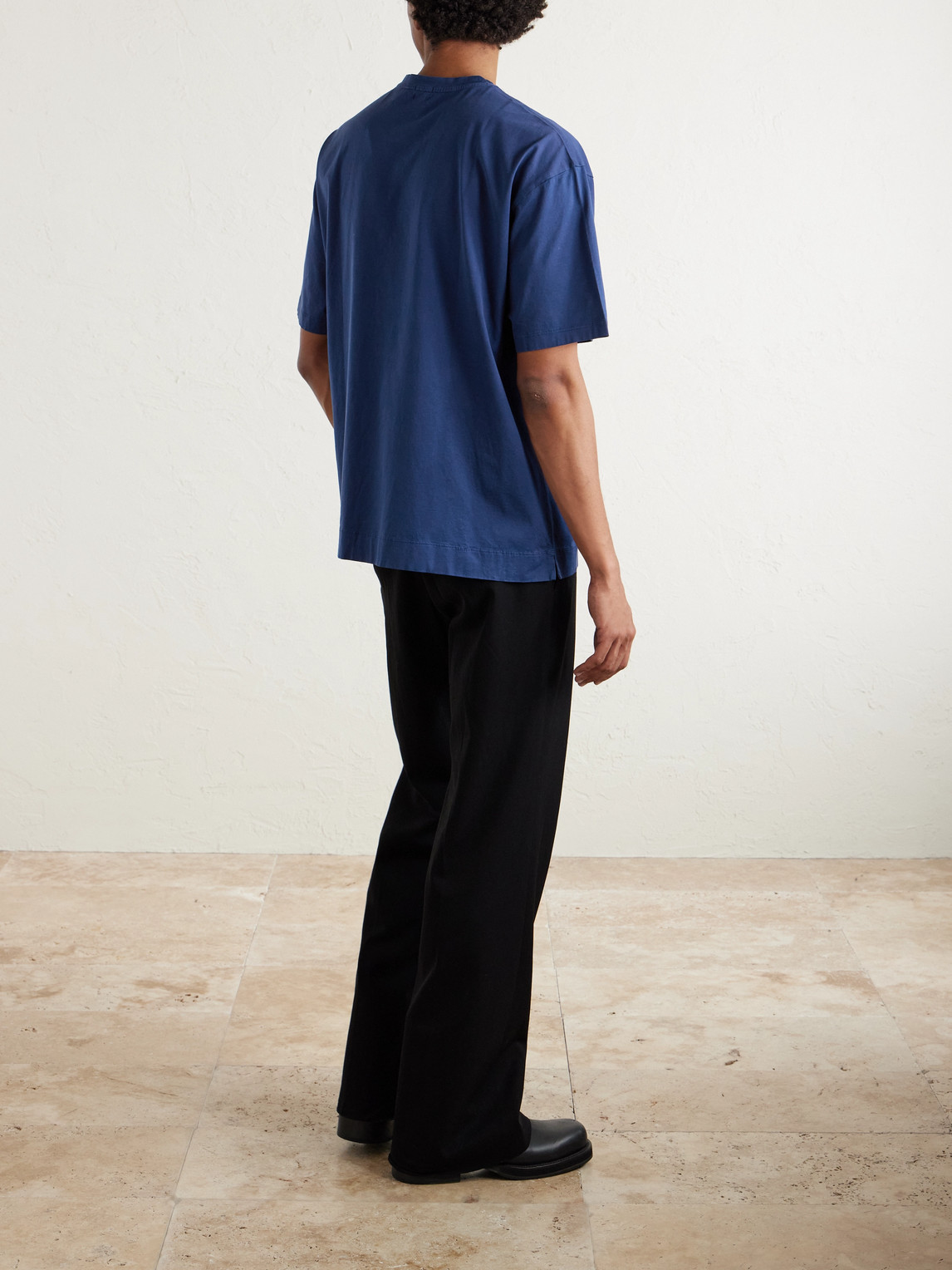 Massimo Alba Nevis Cotton-jersey T-shirt In Blue