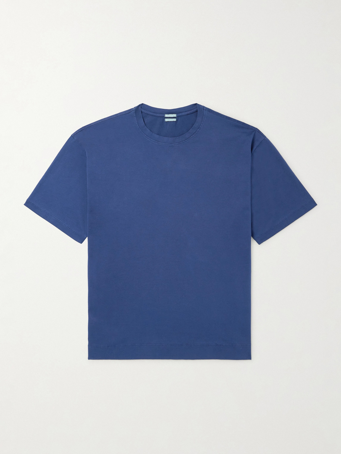 Massimo Alba Nevis Cotton-jersey T-shirt In Blue