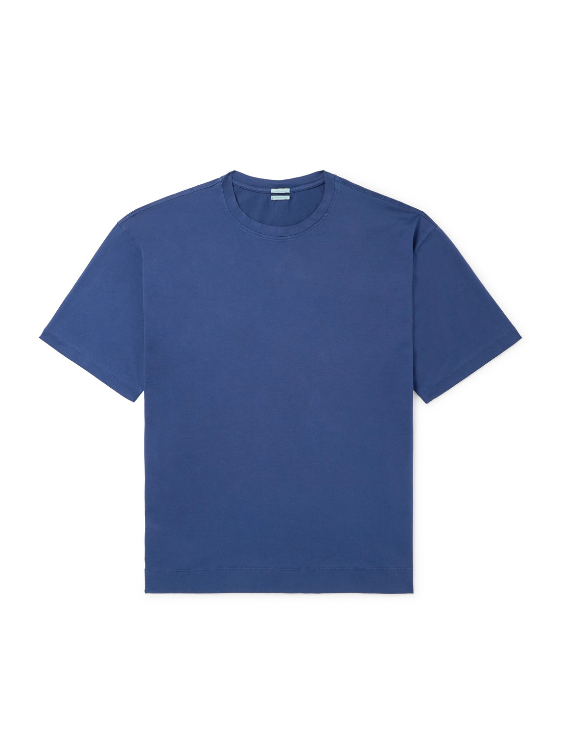 Massimo Alba Nevis Cotton-jersey T-shirt In Blue