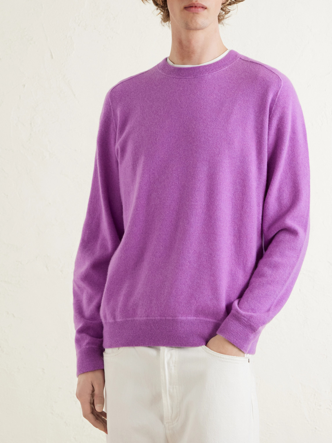  Massimo Alba - Cashmere Sweater - Men - Purple - S 