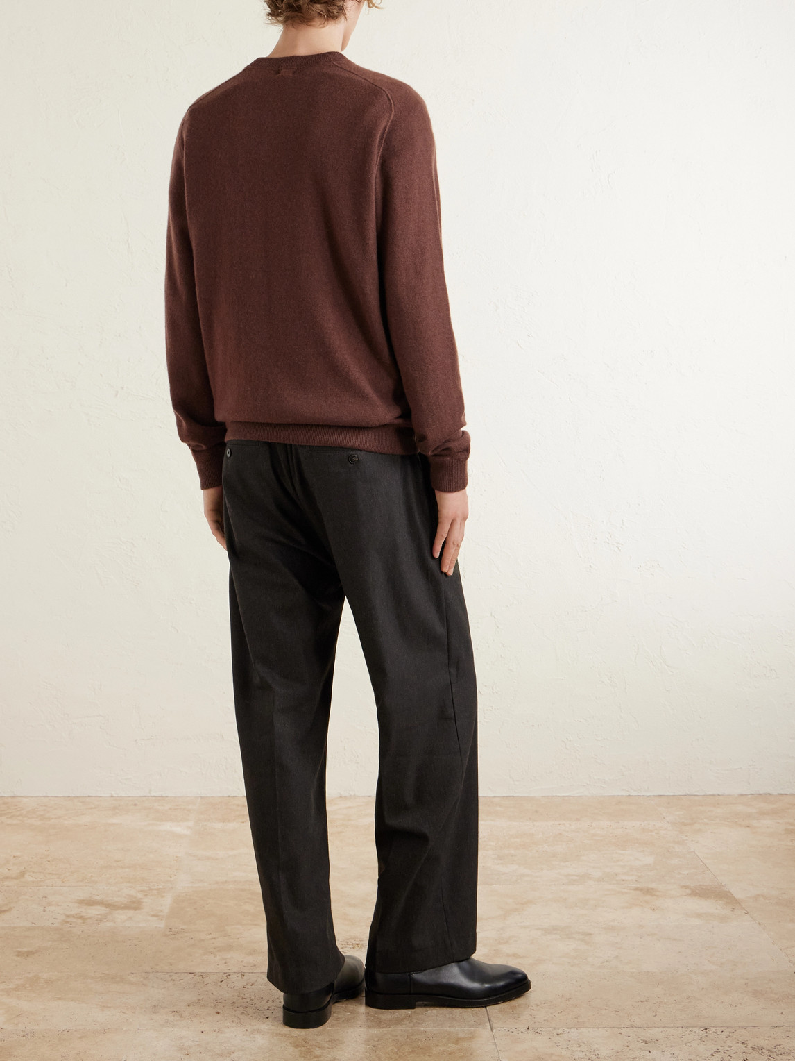  Massimo Alba - Cashmere Sweater - Men - Brown - S 