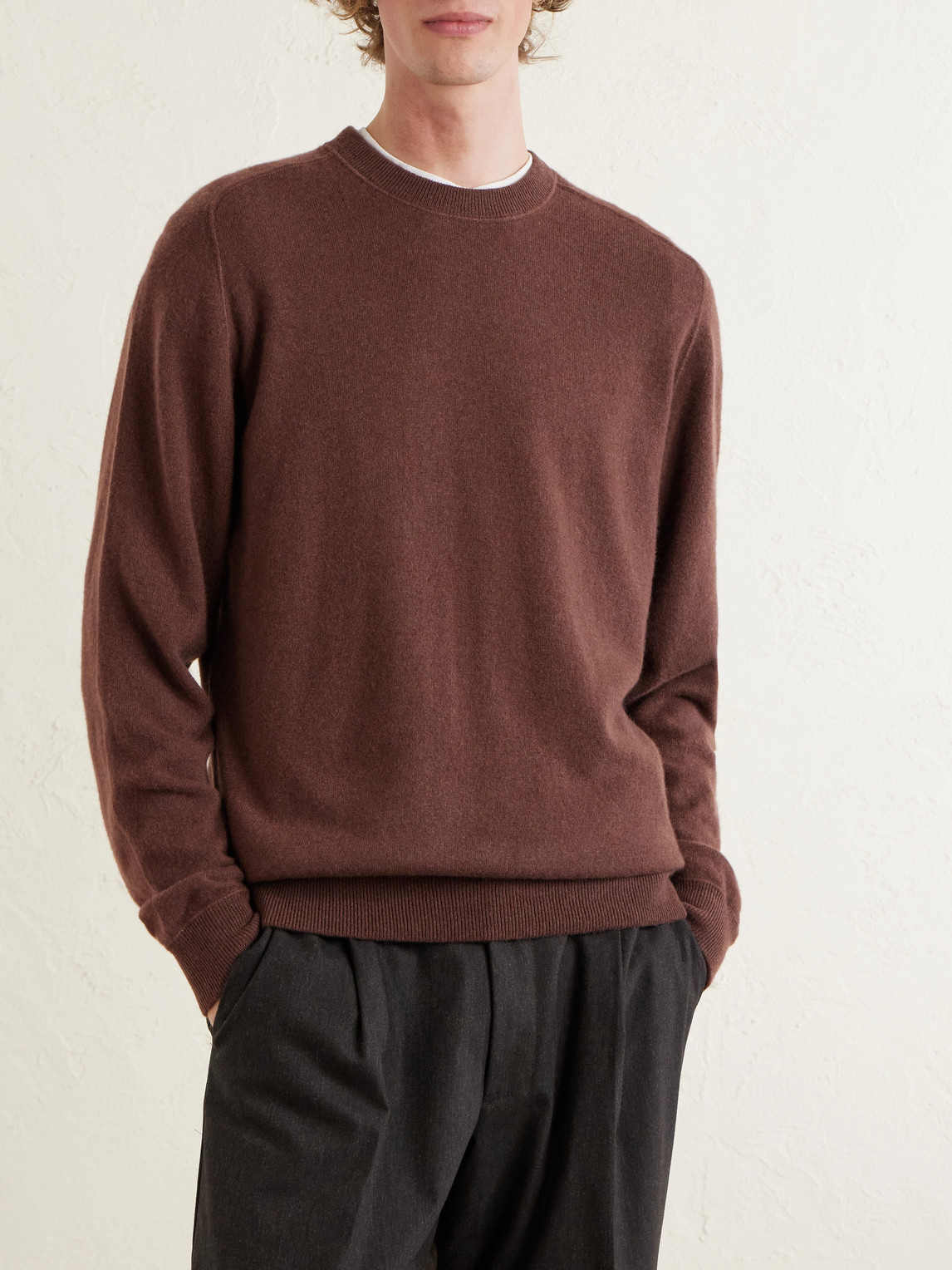  Massimo Alba - Cashmere Sweater - Men - Brown - S 