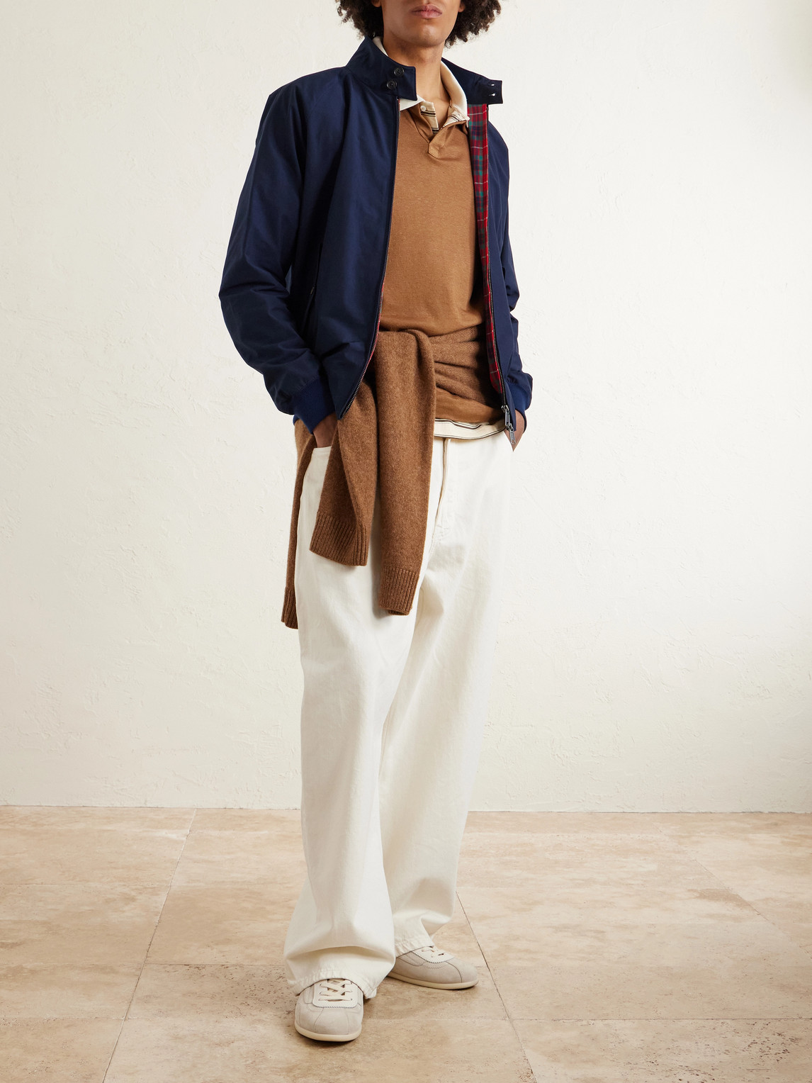 Massimo Alba Aruba Linen And Cotton-blend Polo Shirt In Brown