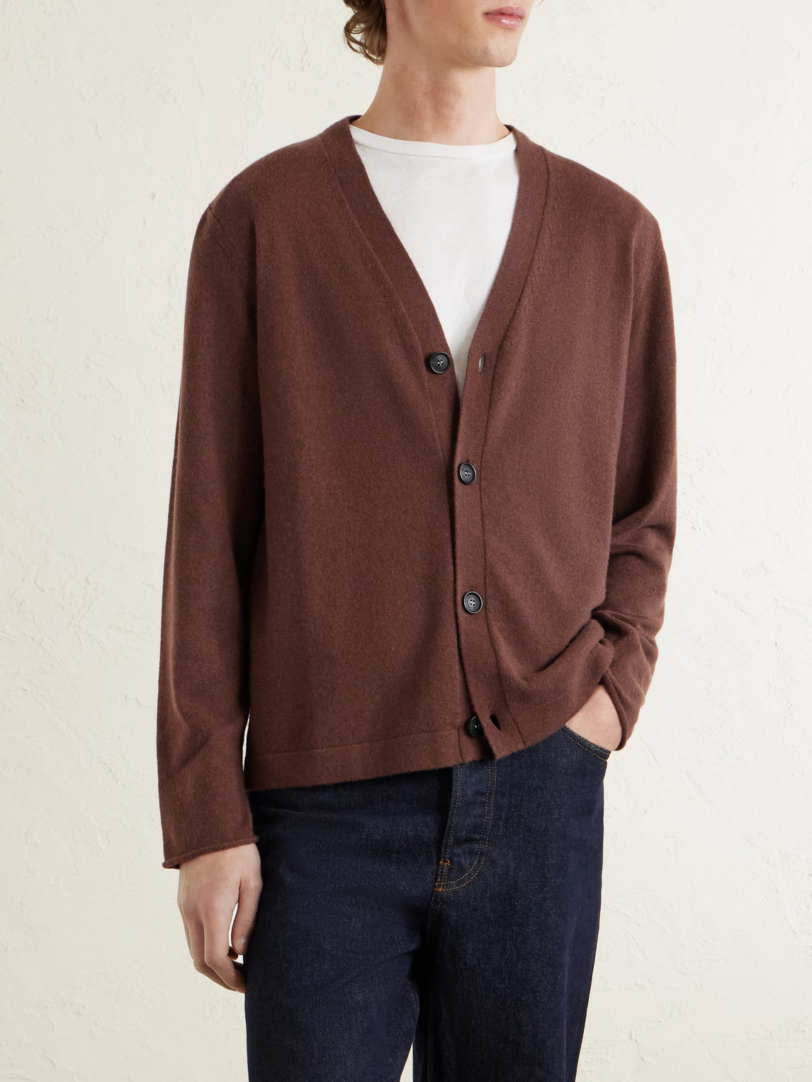  Massimo Alba - Freddie Cashmere Cardigan - Men - Brown - M 