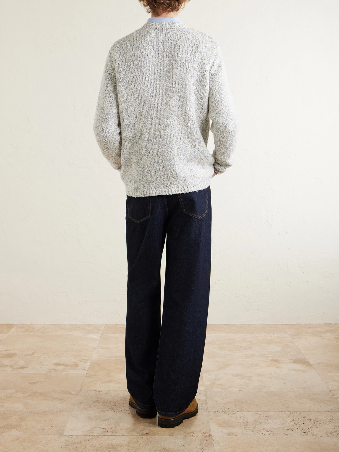 Massimo Alba - Nicolas Cotton Sweater - Men - Gray - S 