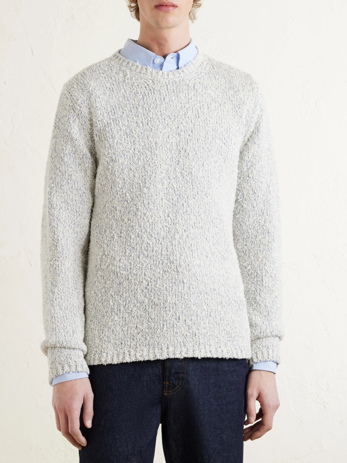  Massimo Alba - Nicolas Cotton Sweater - Men - Gray - S 