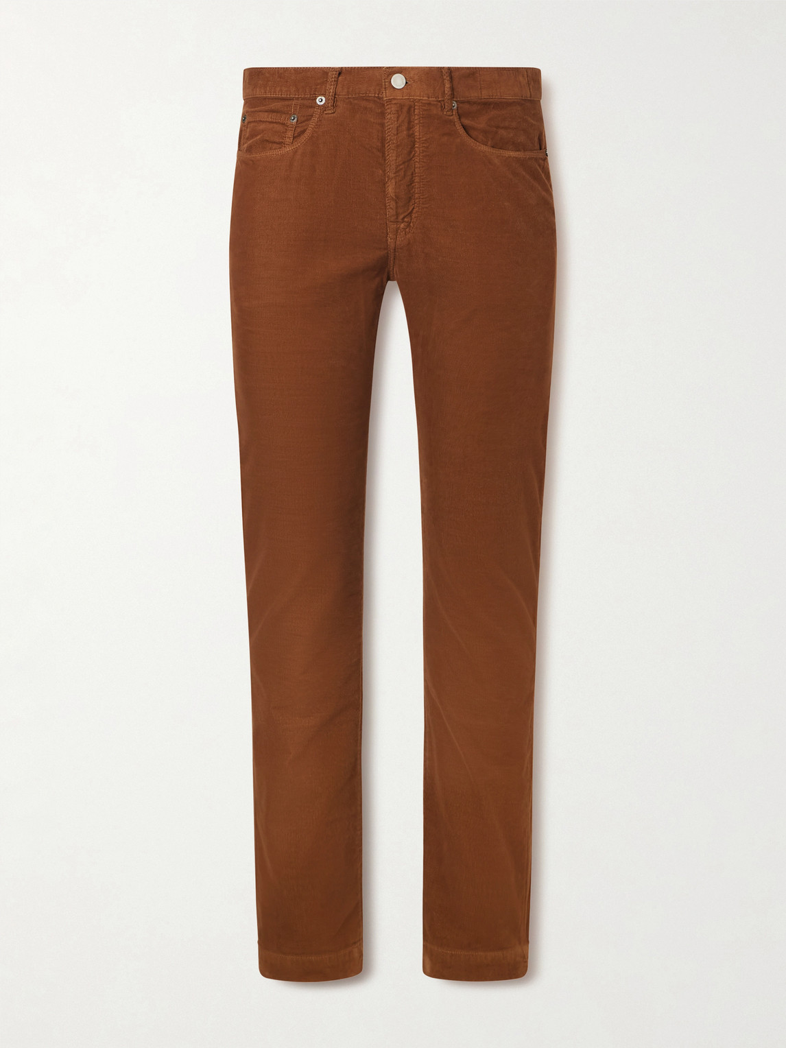 Massimo Alba Alunga Straight-Leg Cotton-Corduroy Trousers UK/US 32