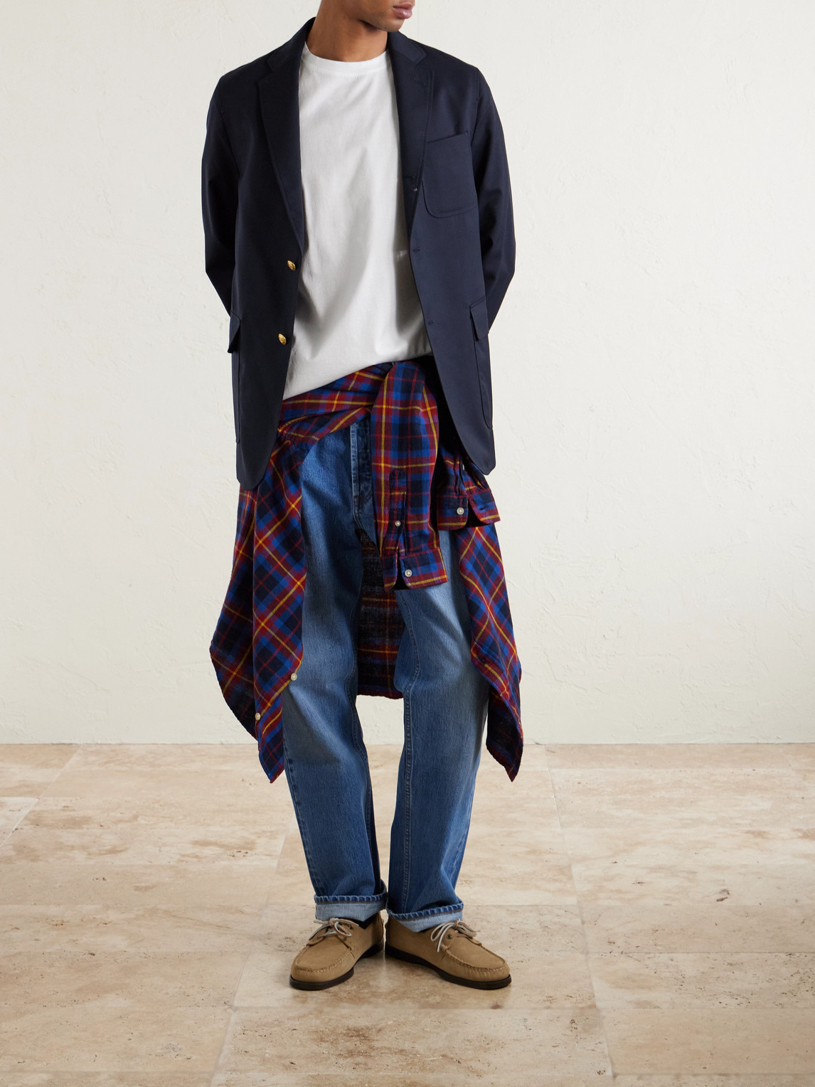 Massimo Alba Nevis Cotton-jersey T-shirt In White