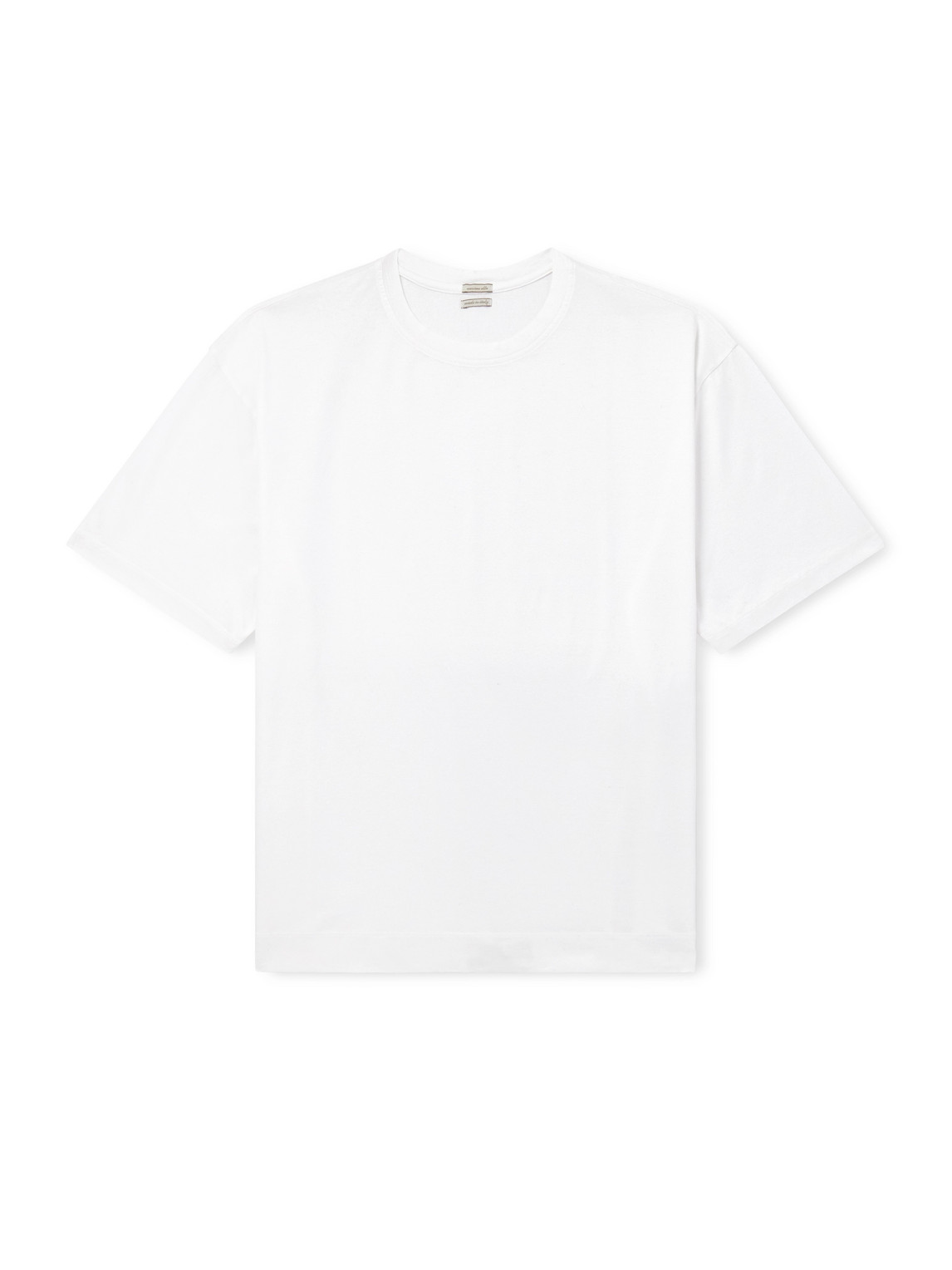 Massimo Alba Nevis Cotton-jersey T-shirt In White